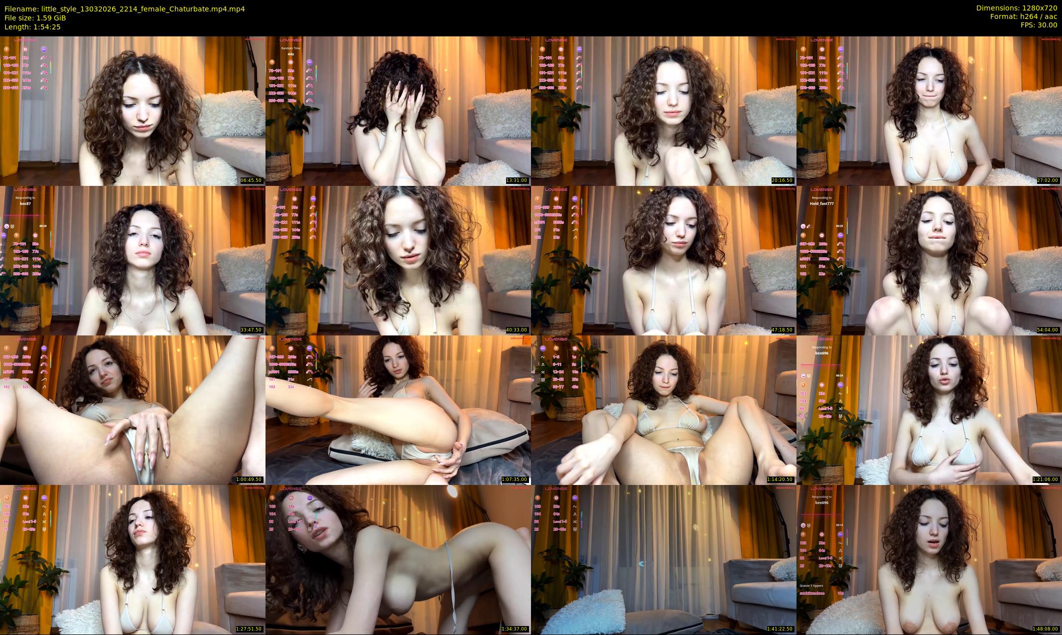 little_style — 115 minute Chaturbate female cam show recording, 720p, Mar 13, 2026