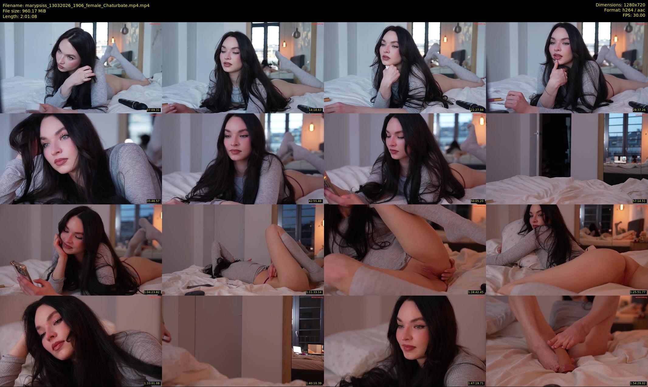 marypsiss — 122 minute Chaturbate female cam show recording, 720p, Mar 13, 2026