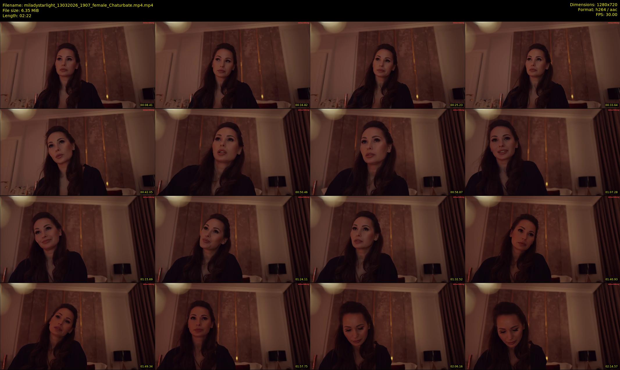 miladystarlight — 3 minute Chaturbate female cam show recording, 720p, Mar 13, 2026
