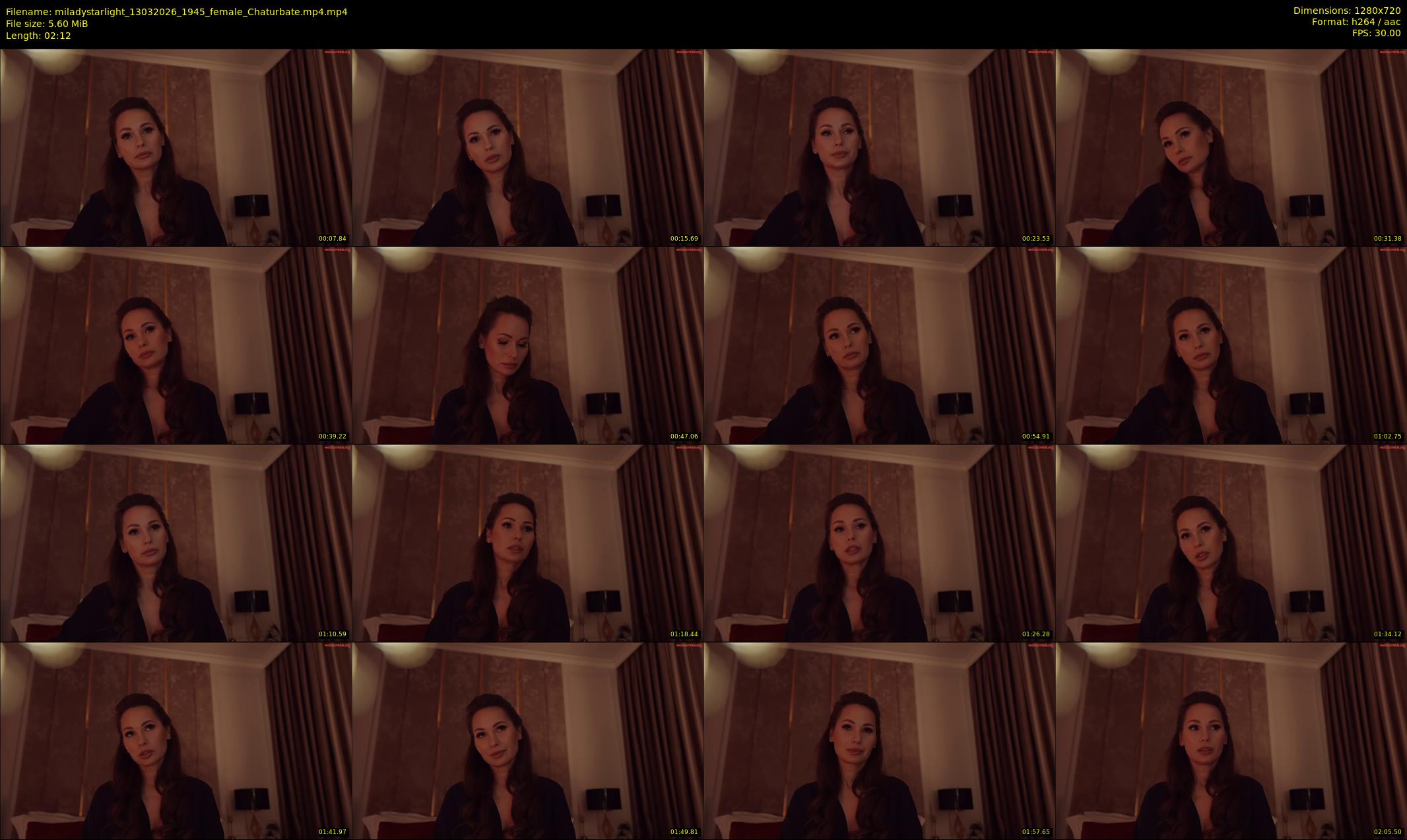 miladystarlight — 3 minute Chaturbate female cam show recording, 720p, Mar 13, 2026