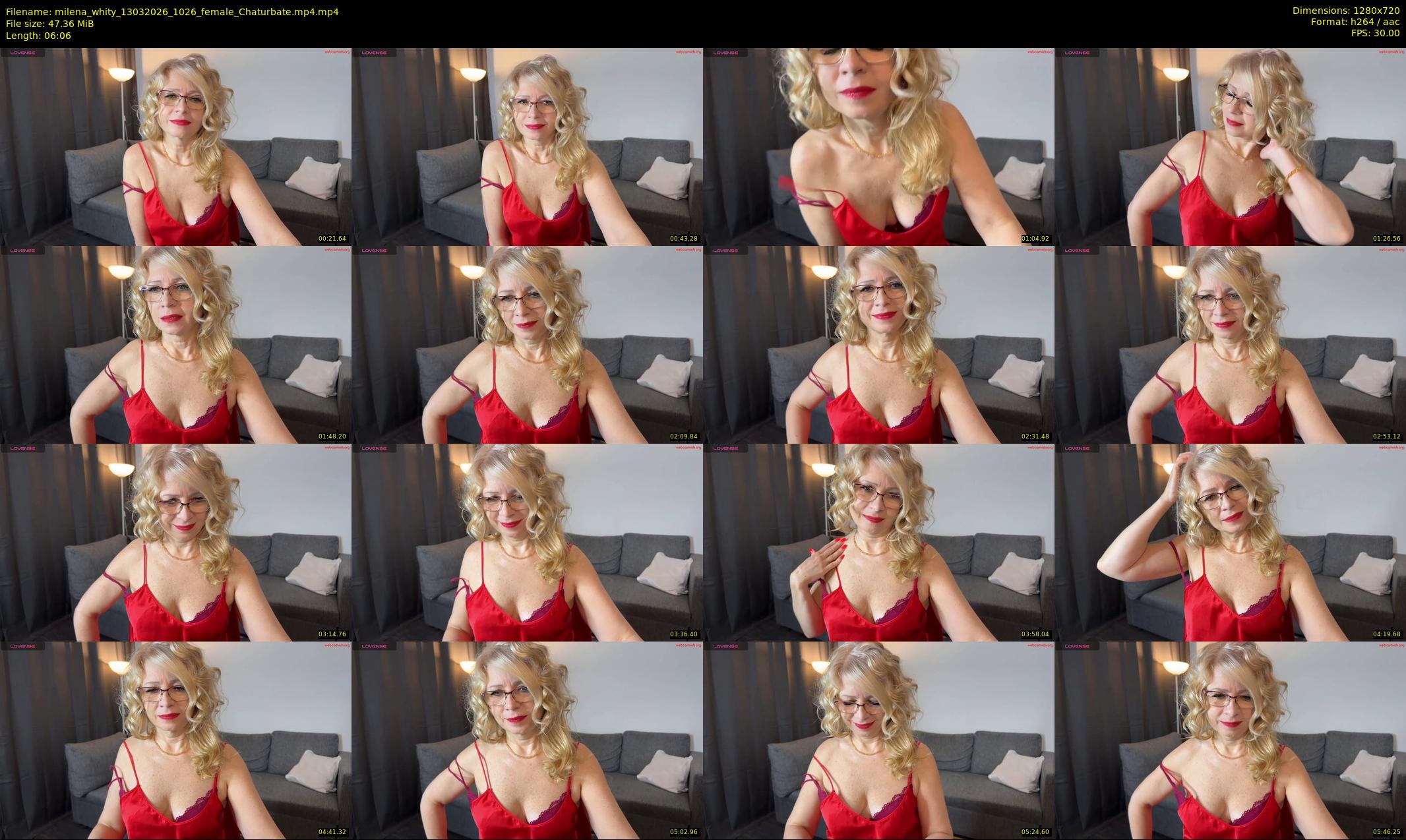 milena_whity — 7 minute Chaturbate female cam show recording, 720p, Mar 13, 2026
