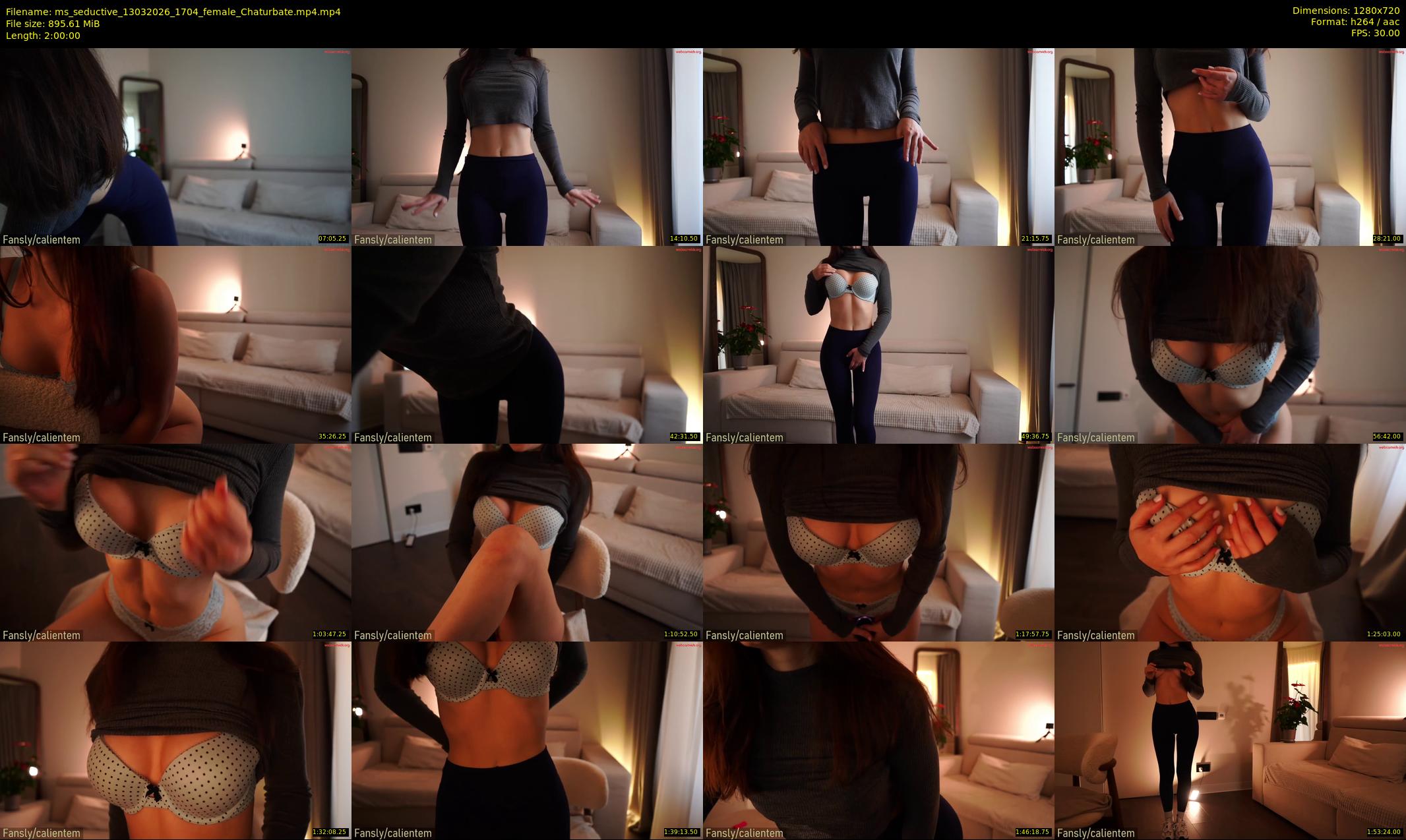 ms_seductive — 120 minute Chaturbate female cam show recording, 720p, Mar 13, 2026