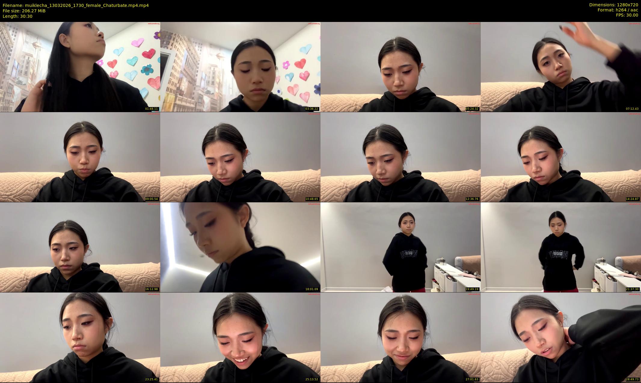 muiklecha — 31 minute Chaturbate female cam show recording, 720p, Mar 13, 2026
