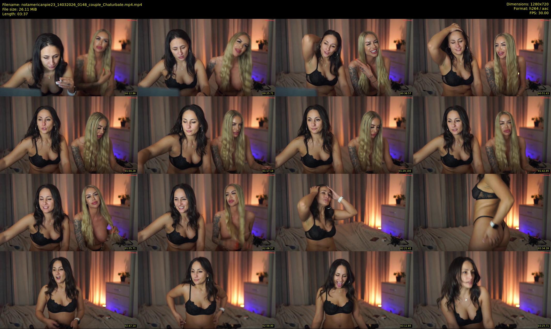 notamericanpie23 — 4 minute Chaturbate female cam show recording, 720p, Mar 14, 2026