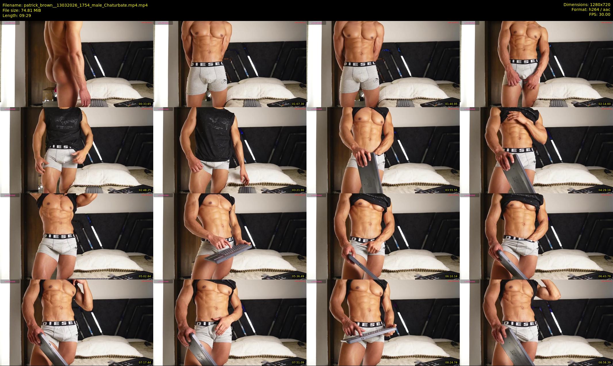 patrick_brown_ — 10 minute Chaturbate male cam show recording, 720p, Mar 13, 2026