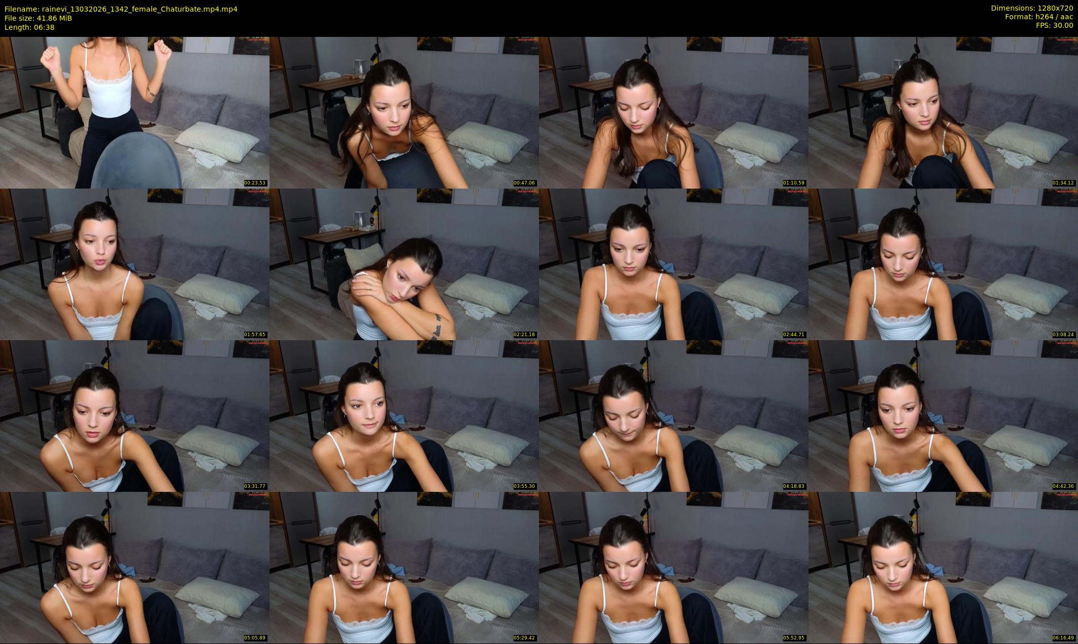 rainevi — 7 minute Chaturbate female cam show recording, 720p, Mar 13, 2026