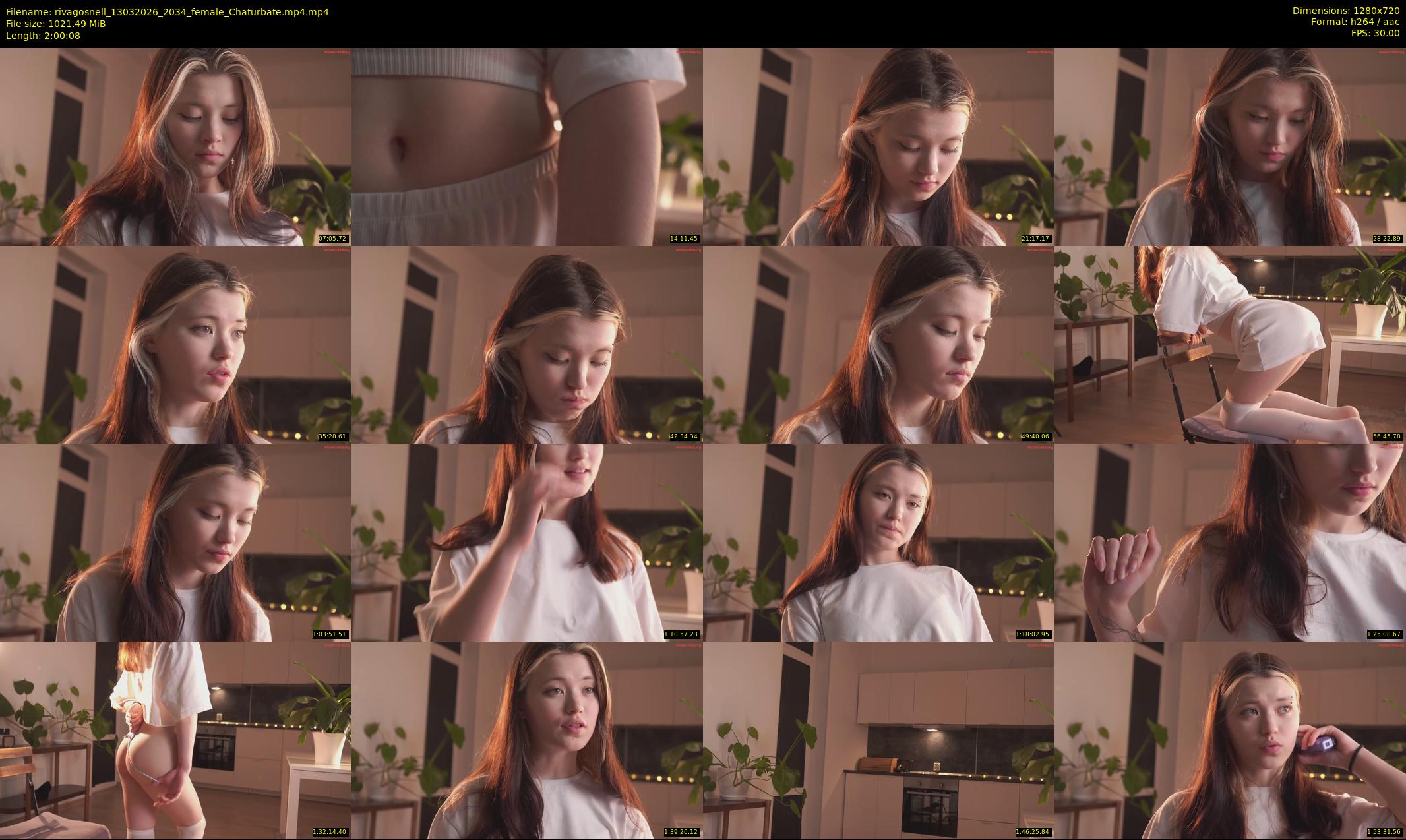 rivagosnell — 121 minute Chaturbate female cam show recording, 720p, Mar 13, 2026