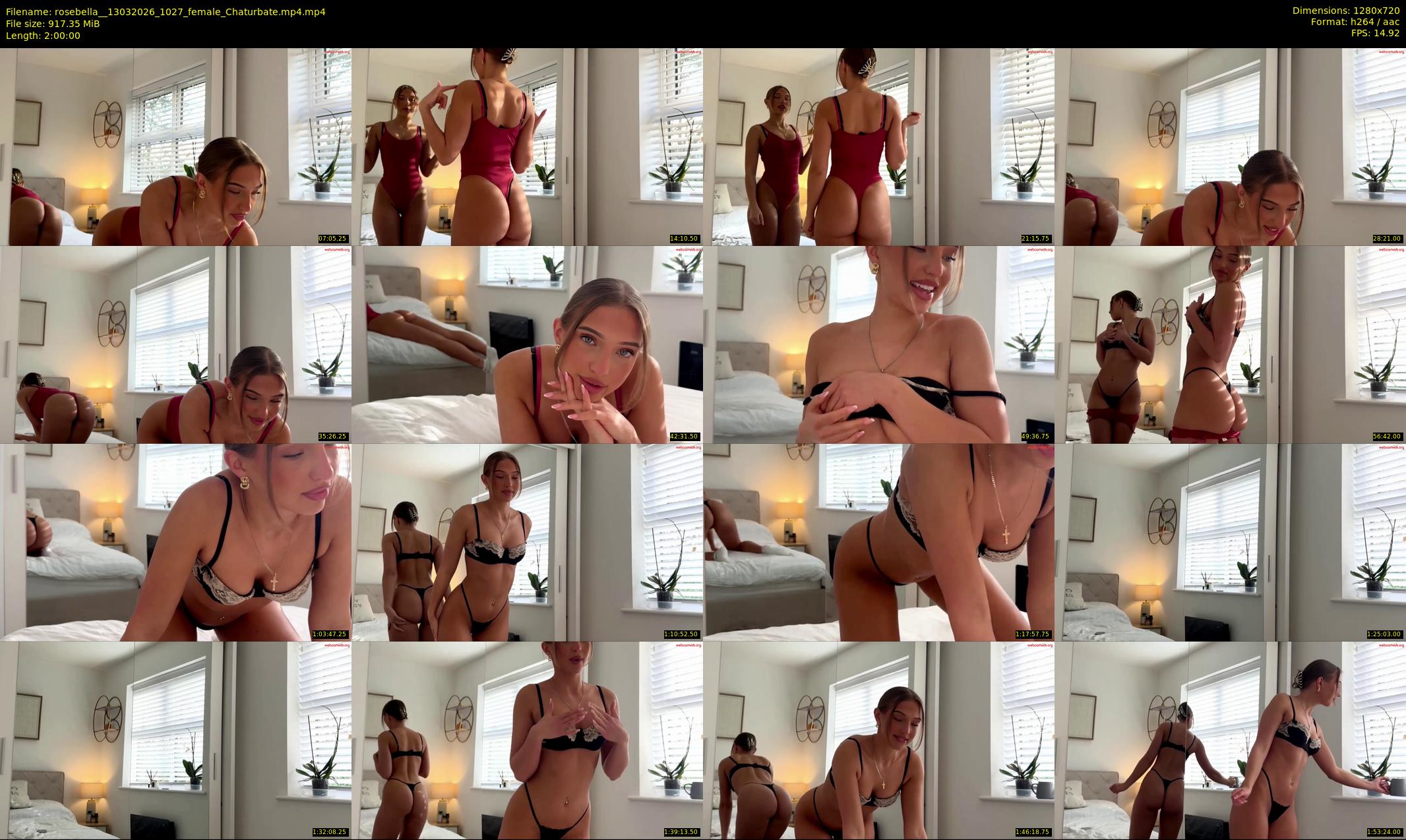 rosebella_ — 120 minute Chaturbate female cam show recording, 720p, Mar 13, 2026