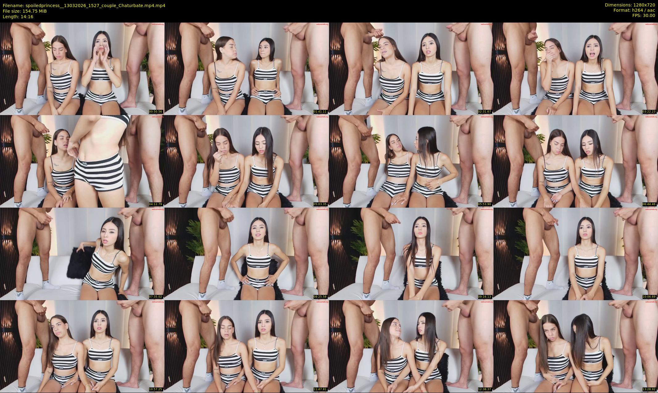 spoiledprincess_ — 15 minute Chaturbate couple cam show recording, 720p, Mar 13, 2026