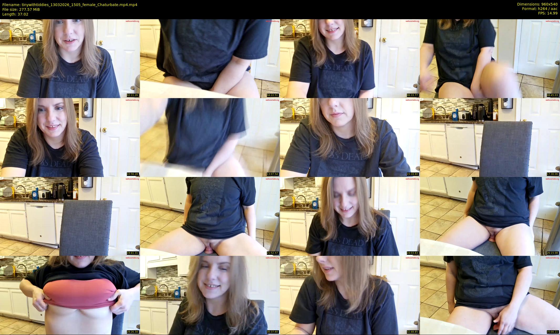 tinywithtiddies — 38 minute Chaturbate female cam show recording, 480p, Mar 13, 2026