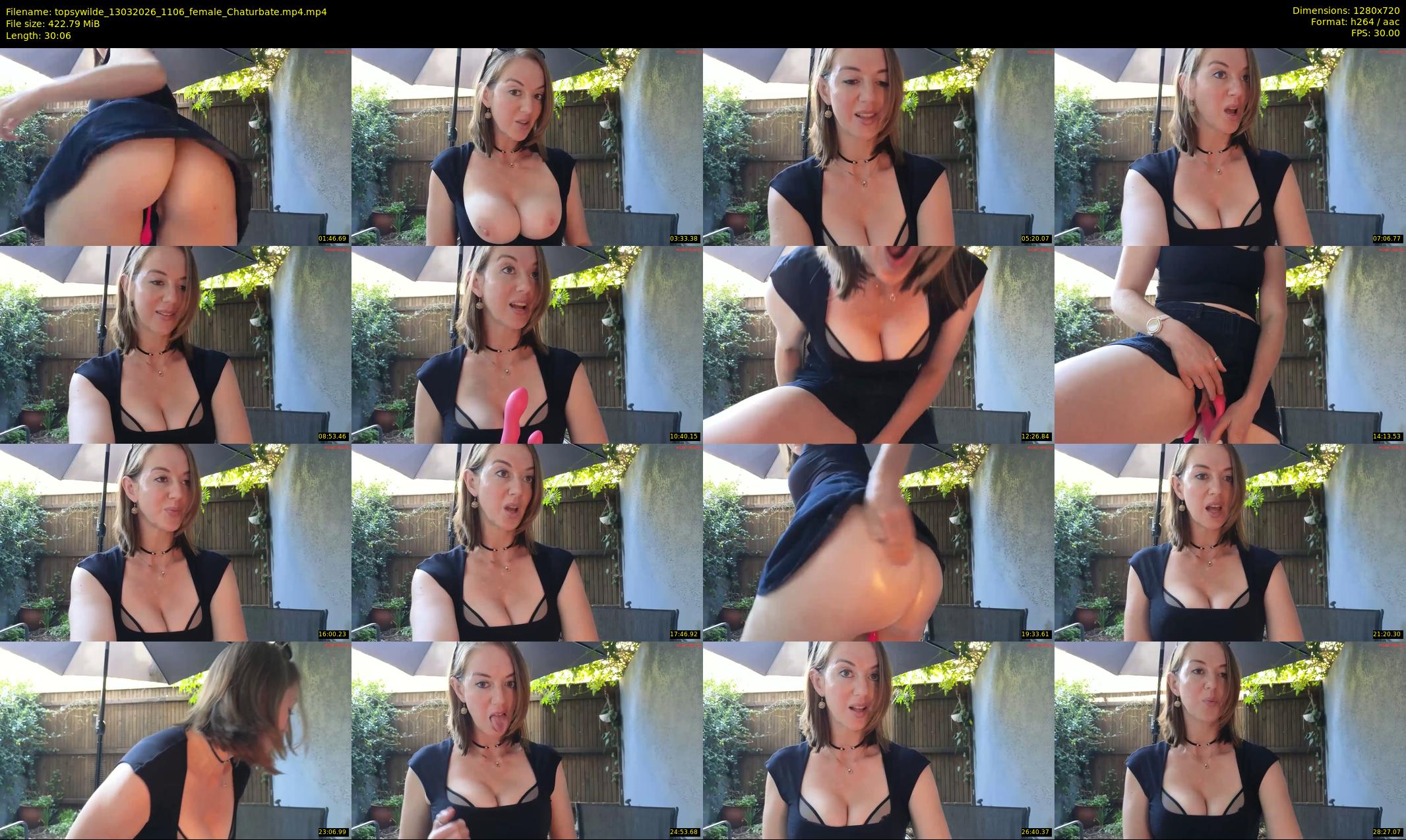 topsywilde — 31 minute Chaturbate female cam show recording, 720p, Mar 13, 2026