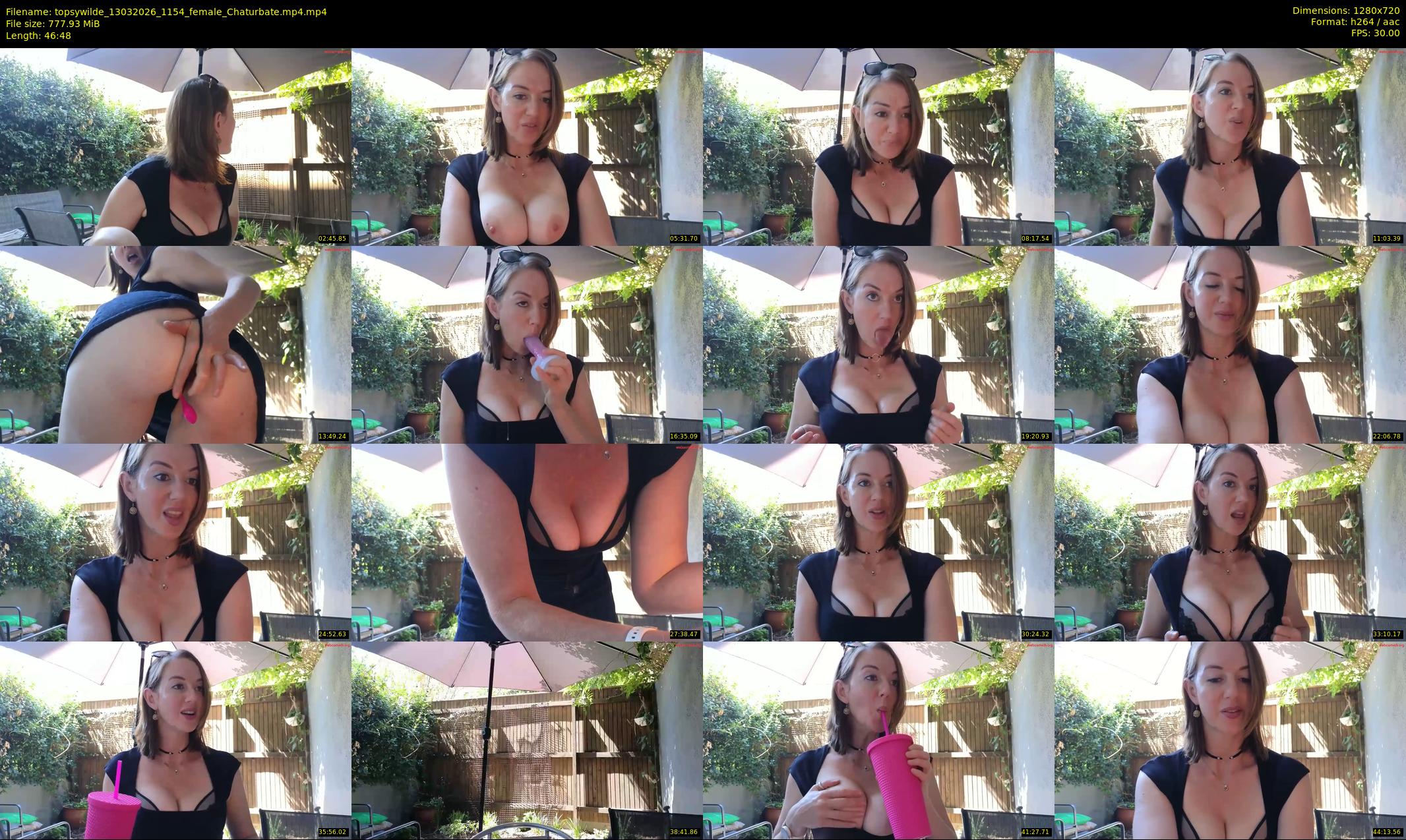 topsywilde — 47 minute Chaturbate female cam show recording, 720p, Mar 13, 2026
