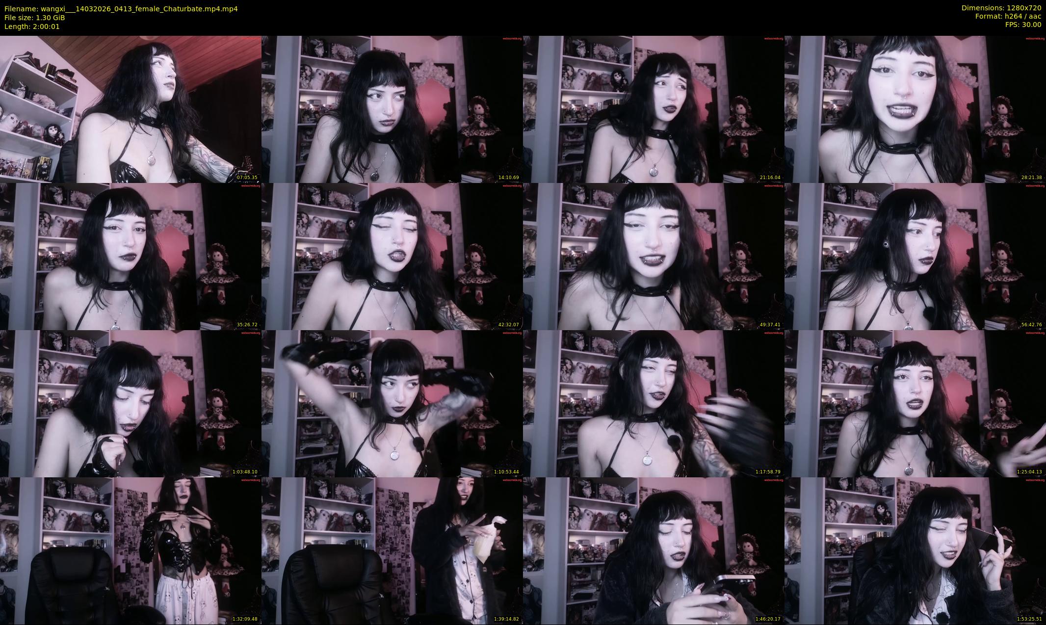 wangxi__ — 121 minute Chaturbate female cam show recording, 720p, Mar 14, 2026