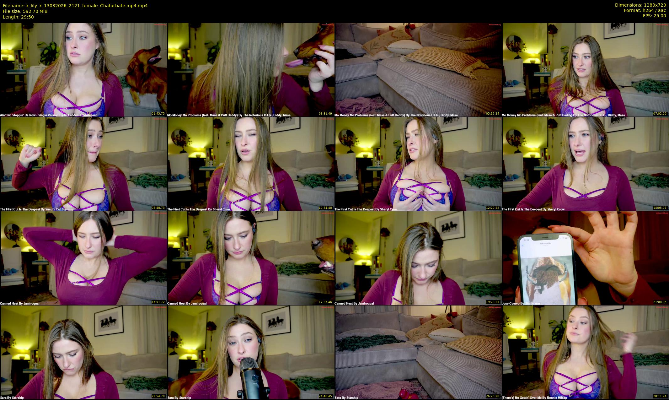 x_lily_x — 30 minute Chaturbate female cam show recording, 720p, Mar 13, 2026