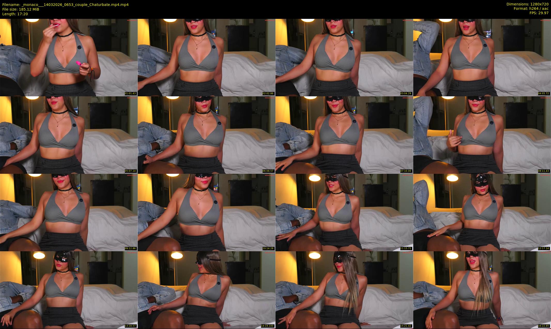 _monaco__ — 18 minute Chaturbate couple cam show recording, 720p, Mar 14, 2026