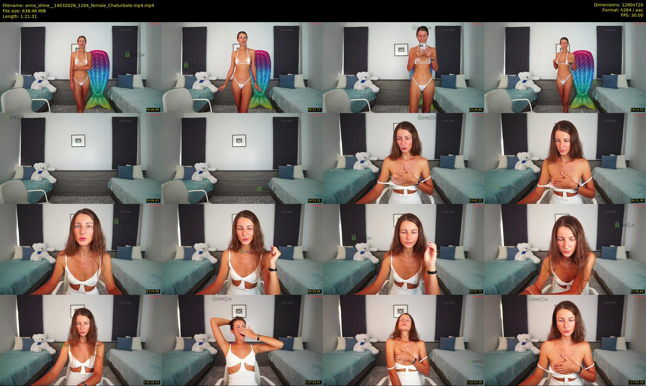 anna_shine_ — 82 minute Chaturbate female cam show recording, 720p, Mar 14, 2026