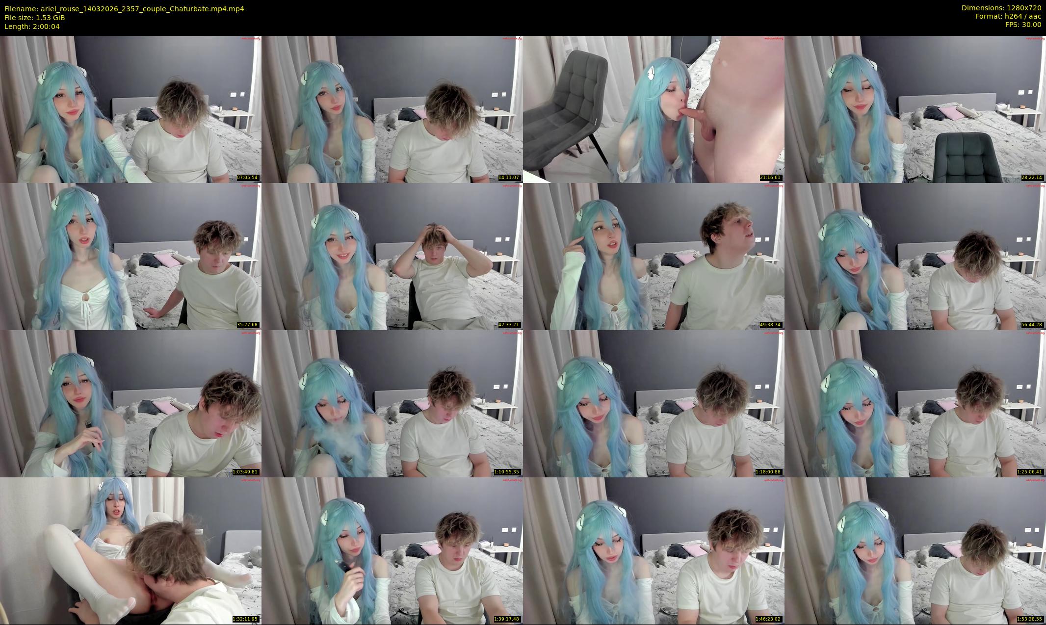 ariel_rouse — 121 minute Chaturbate female cam show recording, 720p, Mar 14, 2026