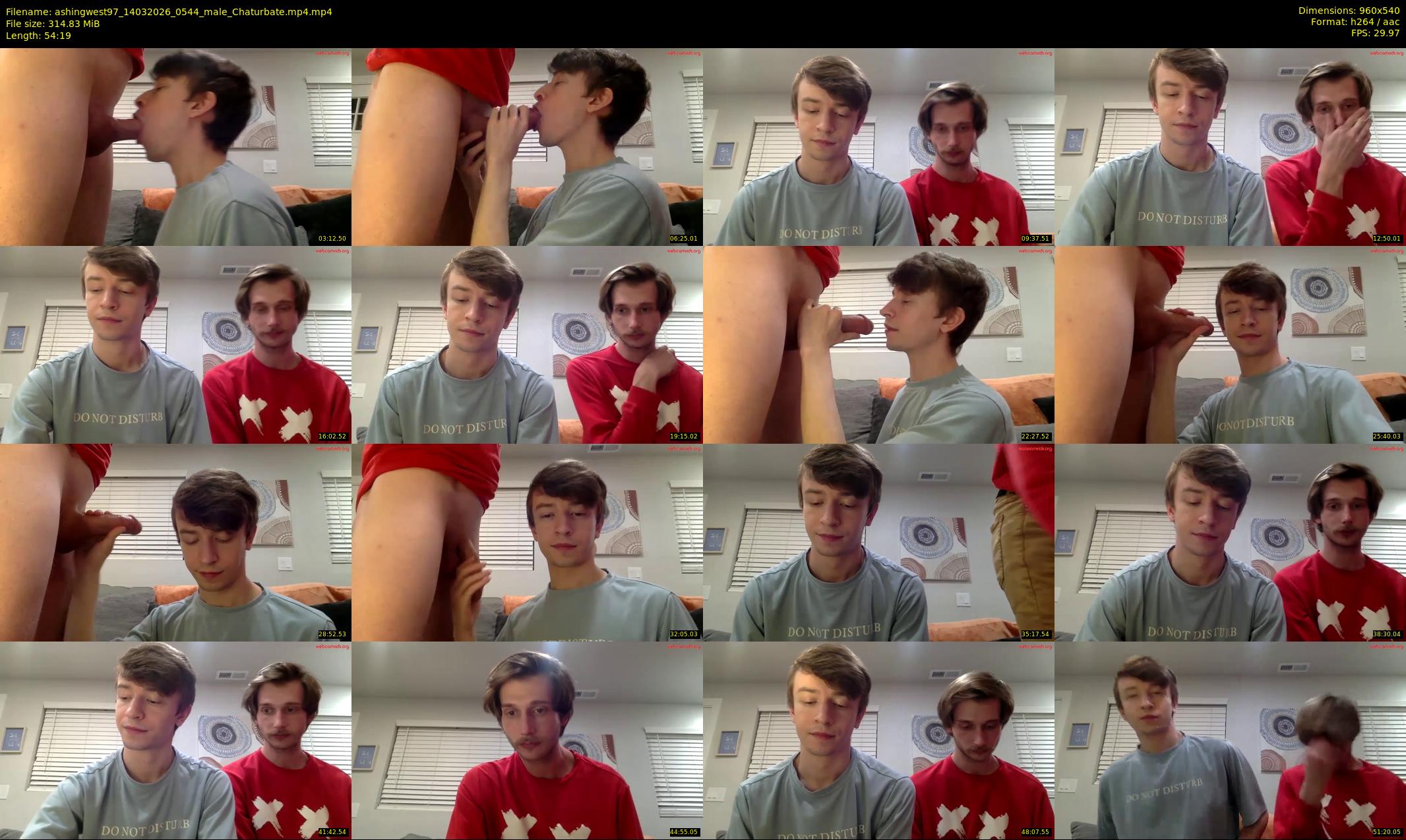 ashingwest97 — 55 minute Chaturbate male cam show recording, 480p, Mar 14, 2026