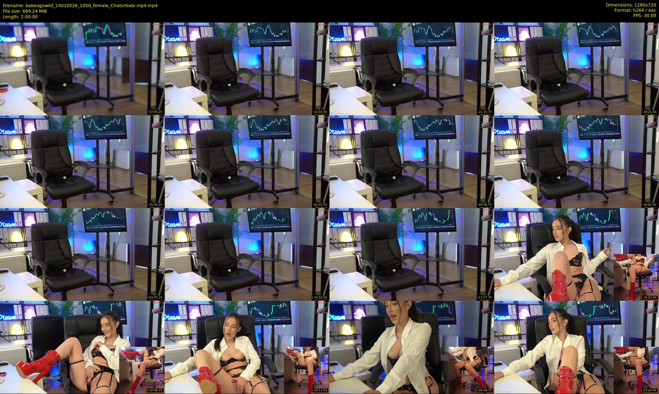 babesgowild — 120 minute Chaturbate couple cam show recording, 720p, Mar 14, 2026