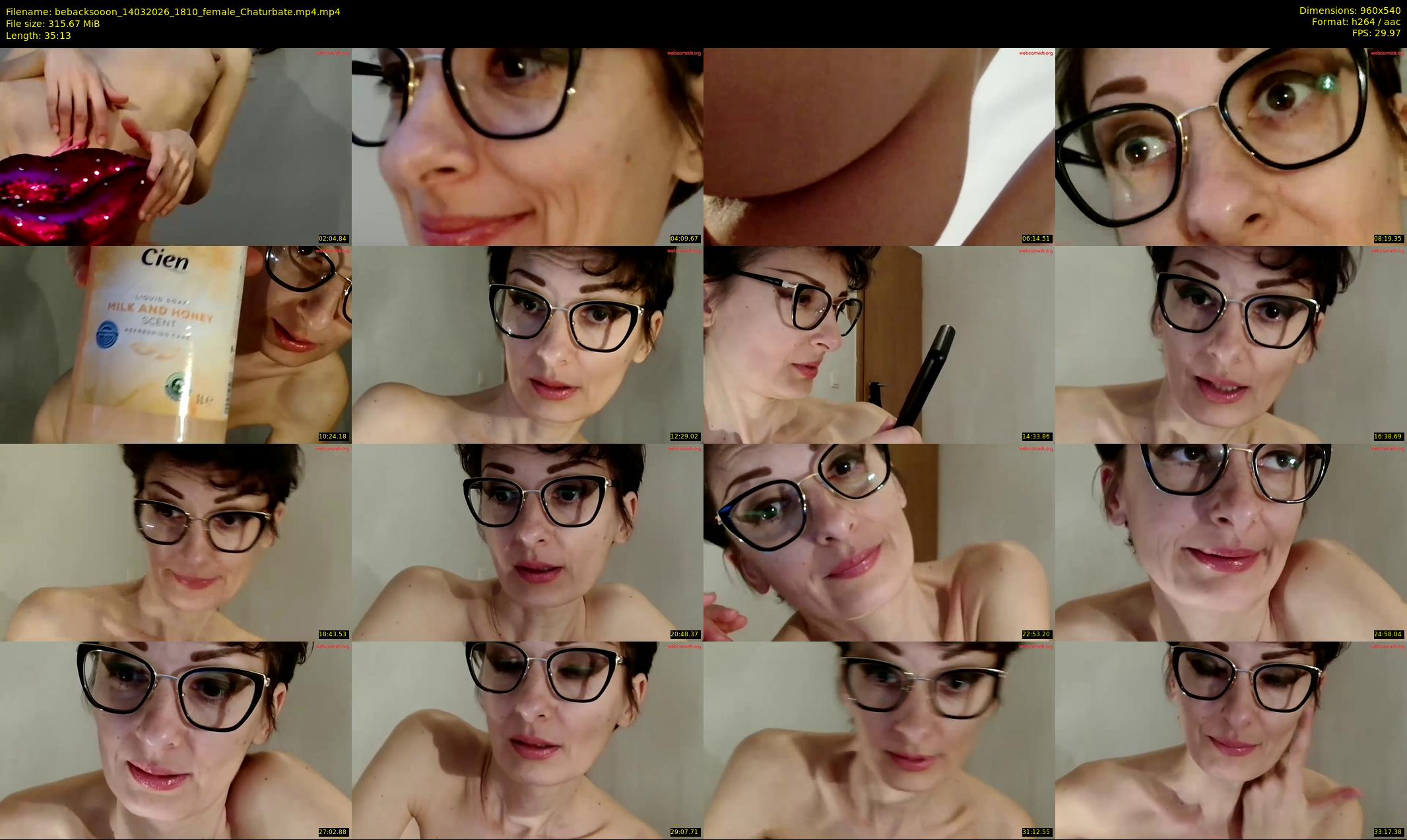 bebacksooon — 36 minute Chaturbate female cam show recording, 480p, Mar 14, 2026