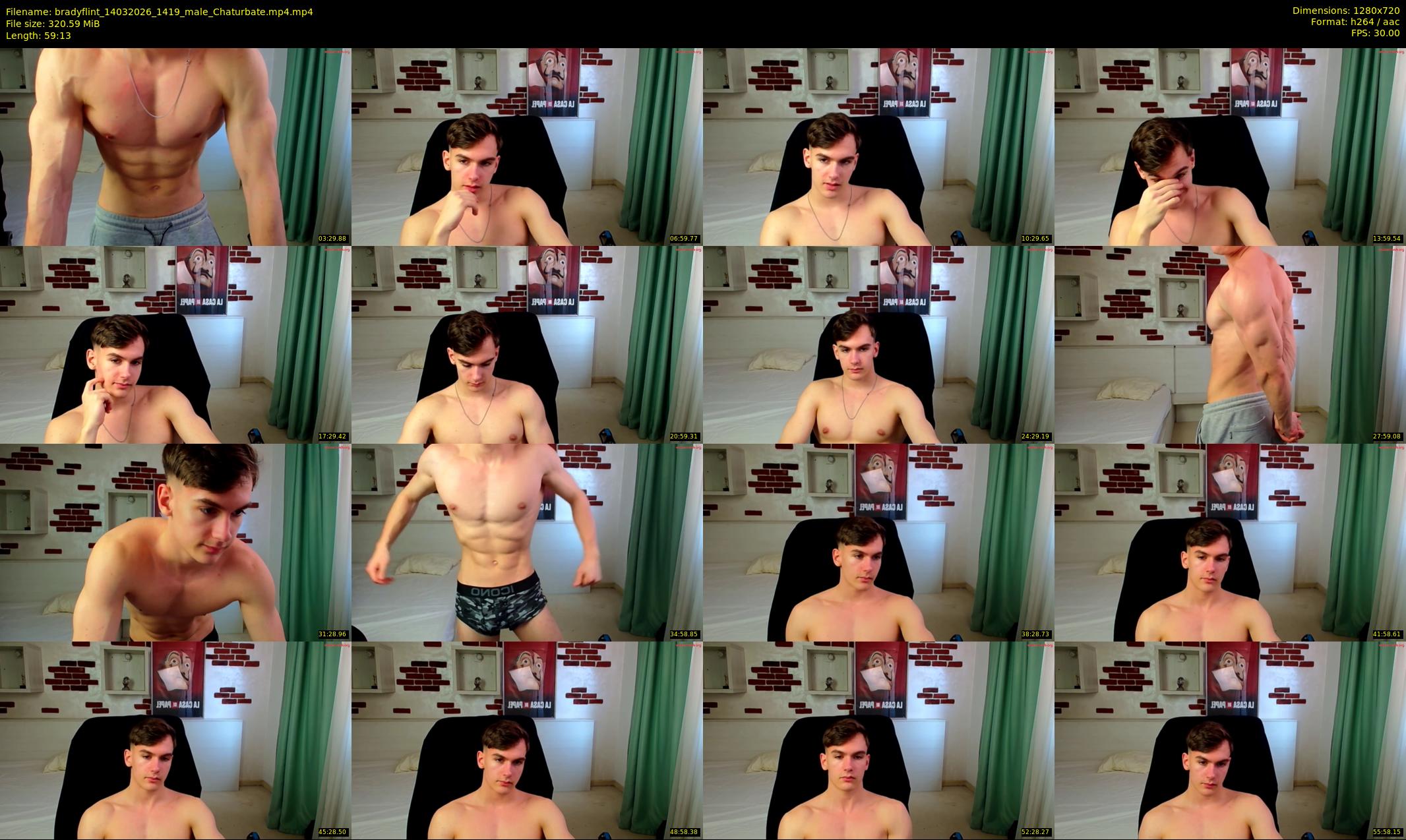 bradyflint — 60 minute Chaturbate male cam show recording, 720p, Mar 14, 2026
