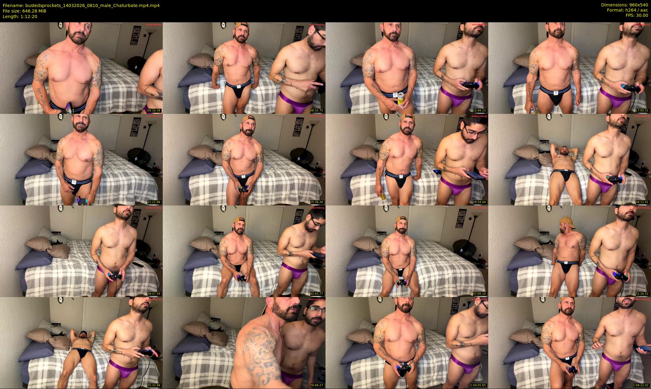 bustedsprockets — 73 minute Chaturbate male cam show recording, 480p, Mar 14, 2026