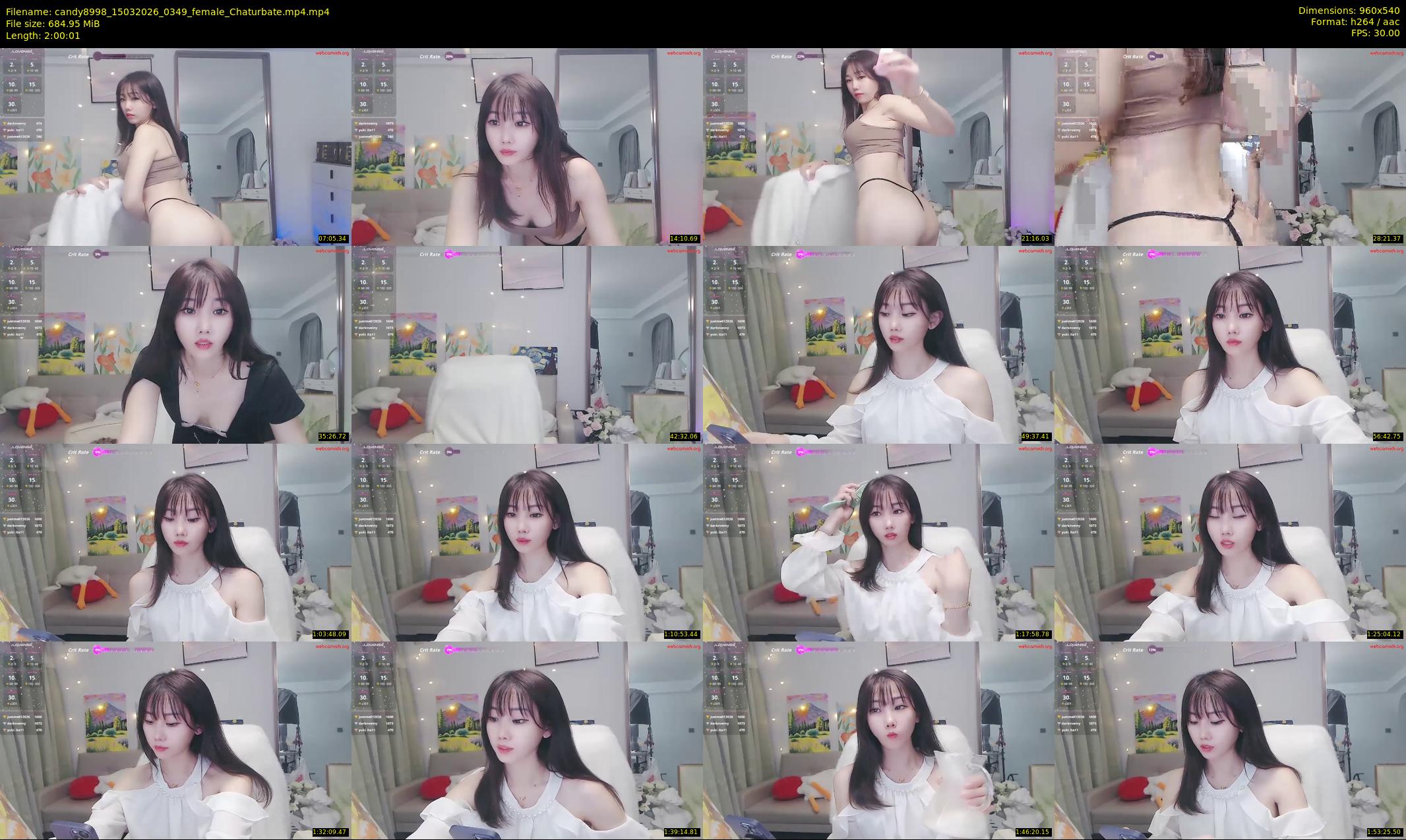 candy8998 — 121 minute Chaturbate female cam show recording, 480p, Mar 15, 2026