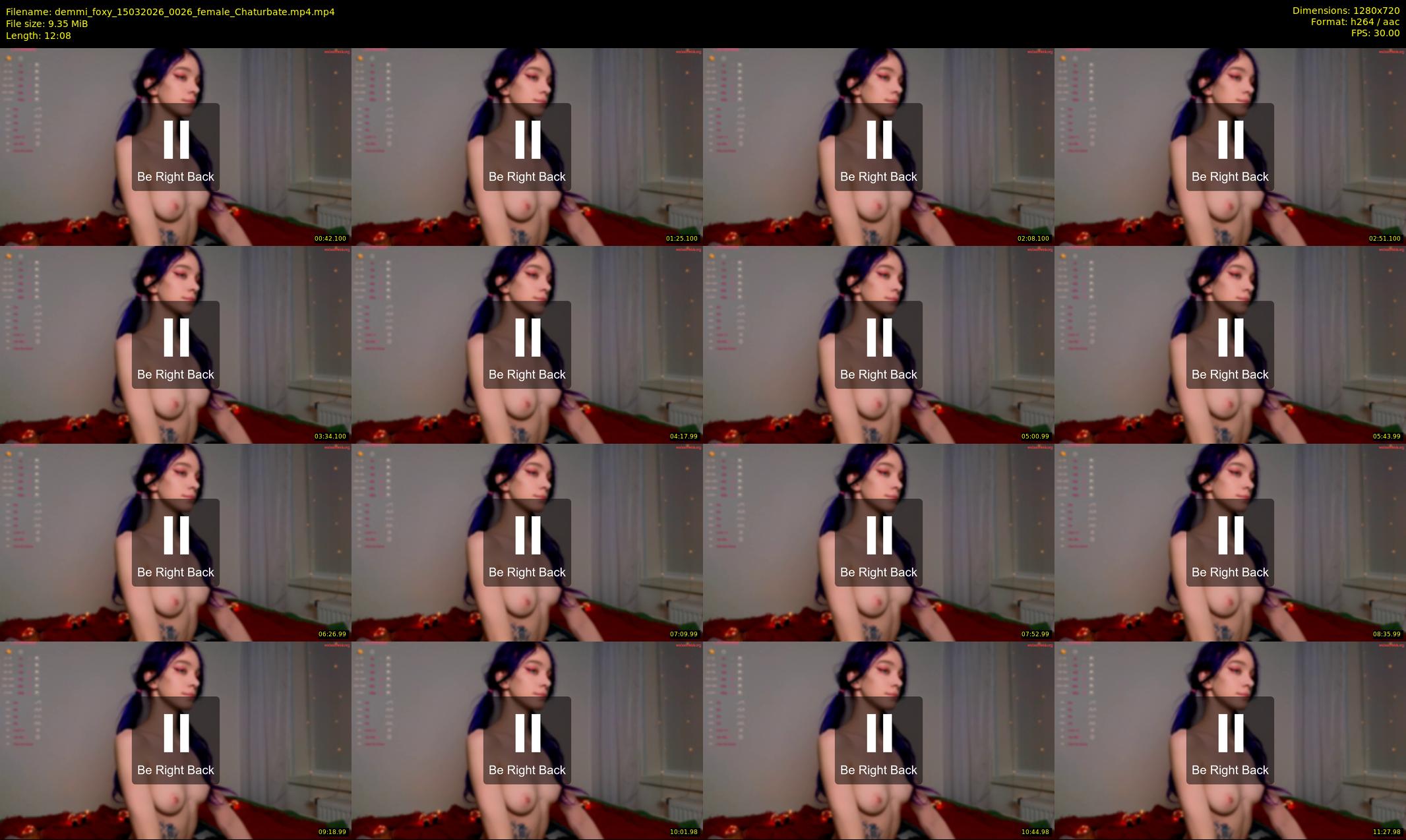 demmi_foxy — 13 minute Chaturbate couple cam show recording, 720p, Mar 15, 2026