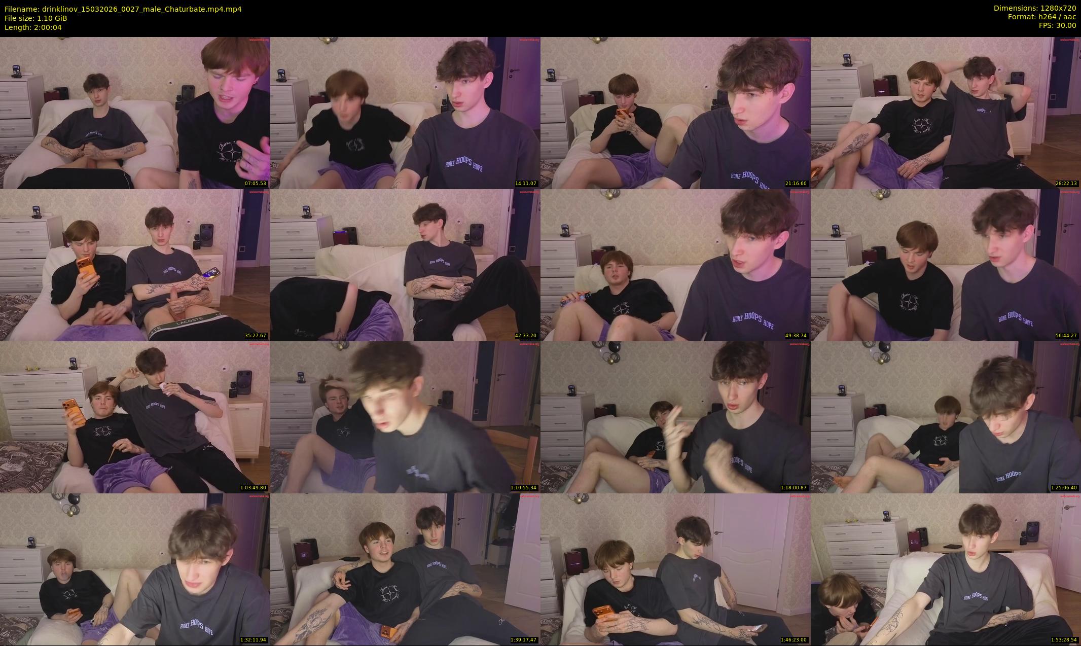 drinklinov — 121 minute Chaturbate male cam show recording, 720p, Mar 15, 2026