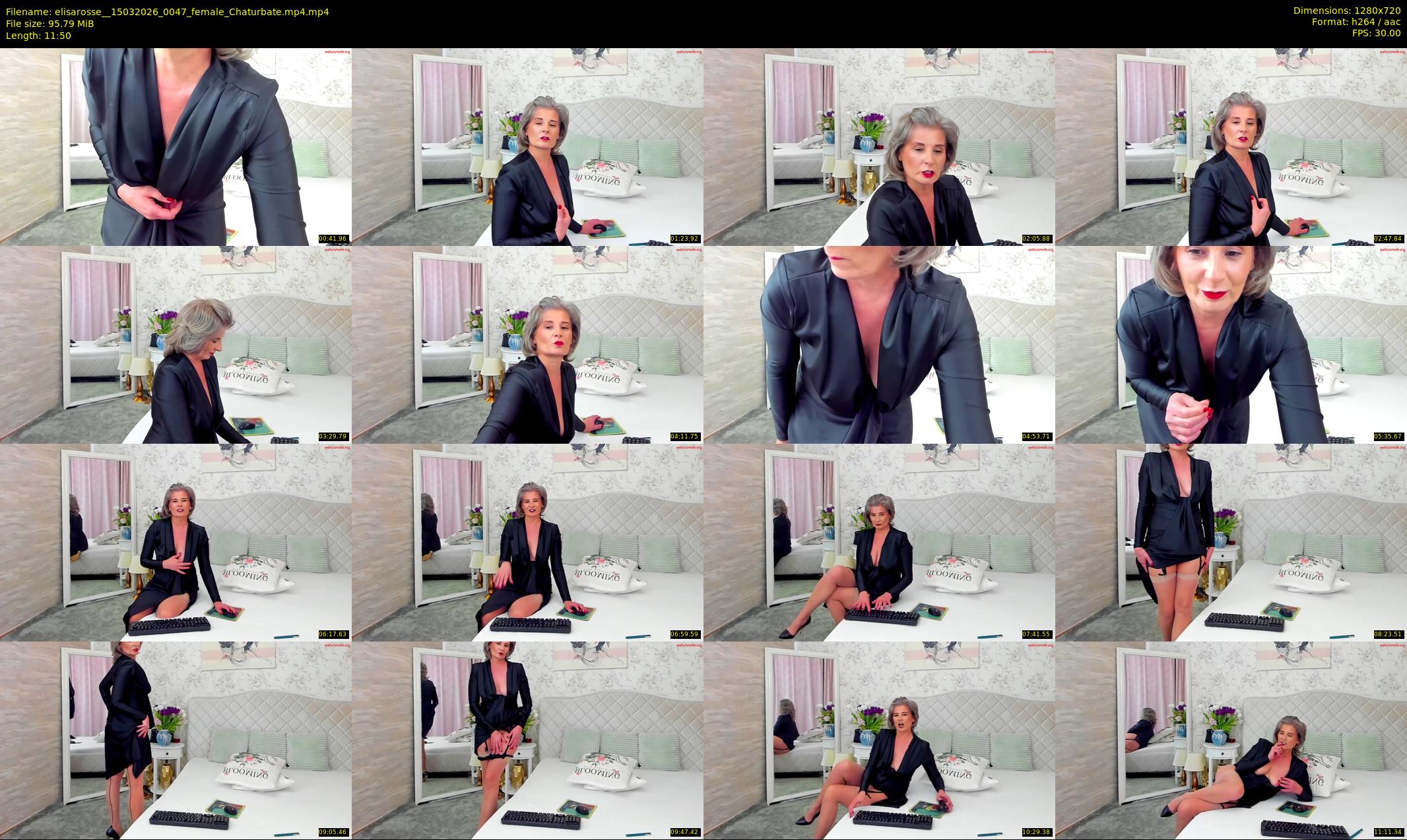 elisarosse_ — 12 minute Chaturbate female cam show recording, 720p, Mar 15, 2026