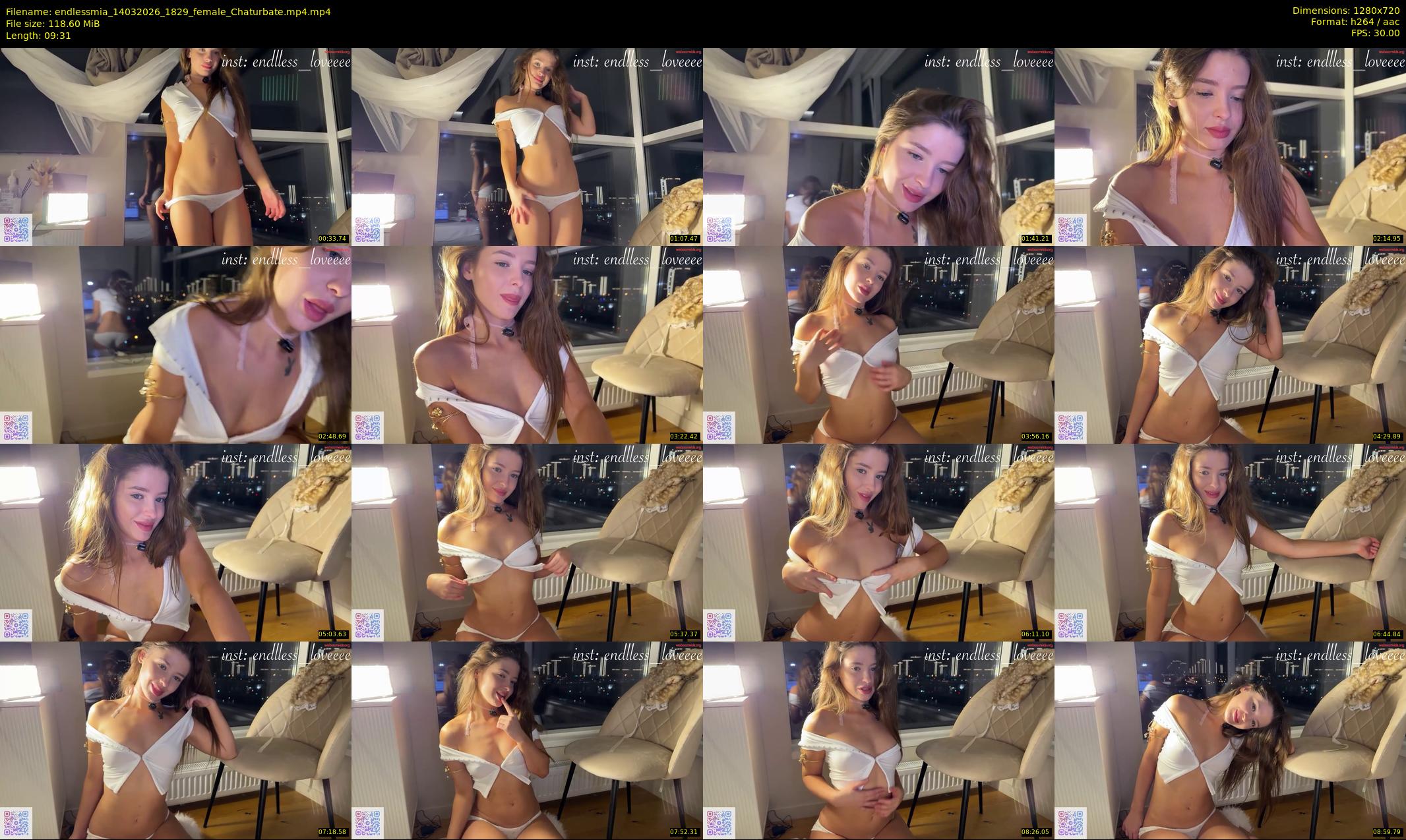 endlessmia — 10 minute Chaturbate female cam show recording, 720p, Mar 14, 2026