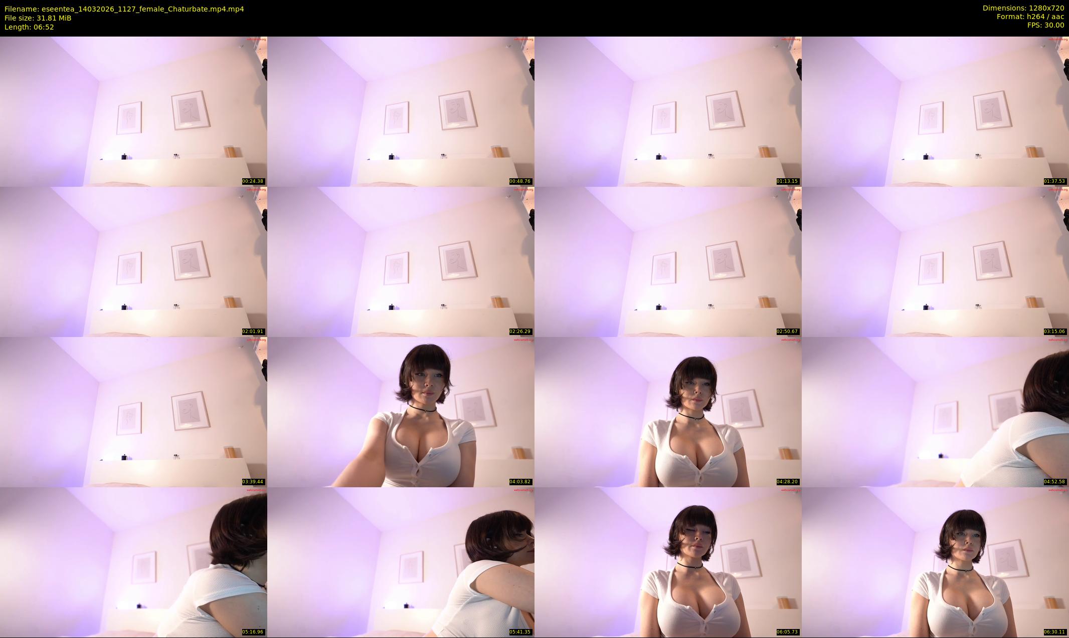 eseentea — 7 minute Chaturbate female cam show recording, 720p, Mar 14, 2026
