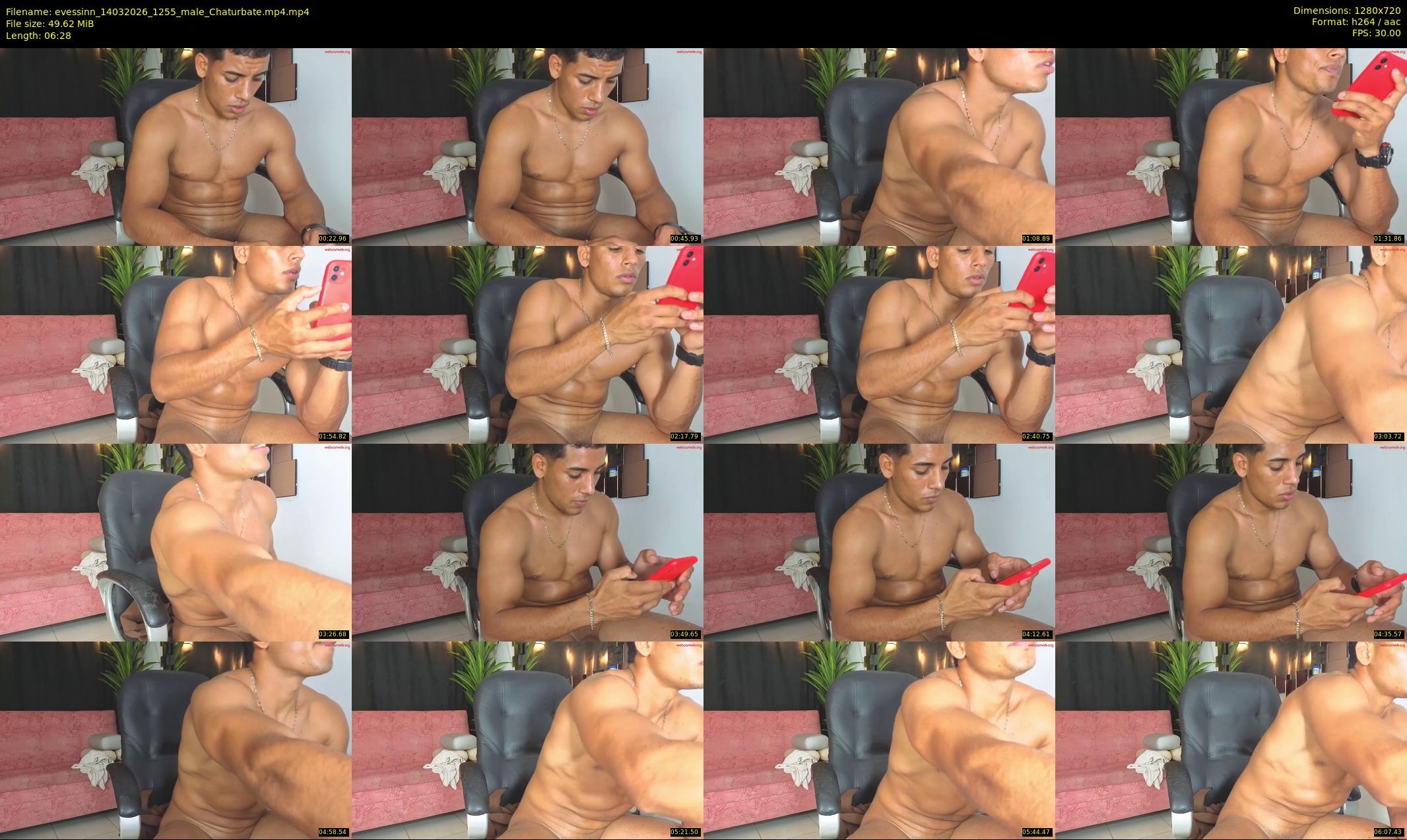 evessinn — 7 minute Chaturbate male cam show recording, 720p, Mar 14, 2026