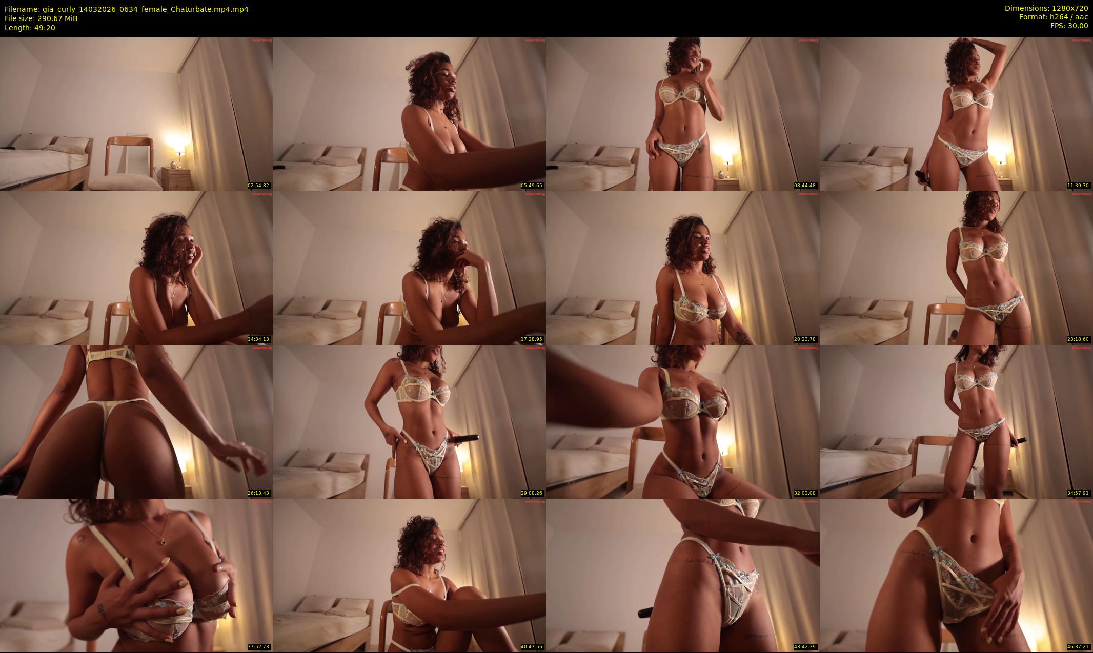 gia_curly — 50 minute Chaturbate female cam show recording, 720p, Mar 14, 2026