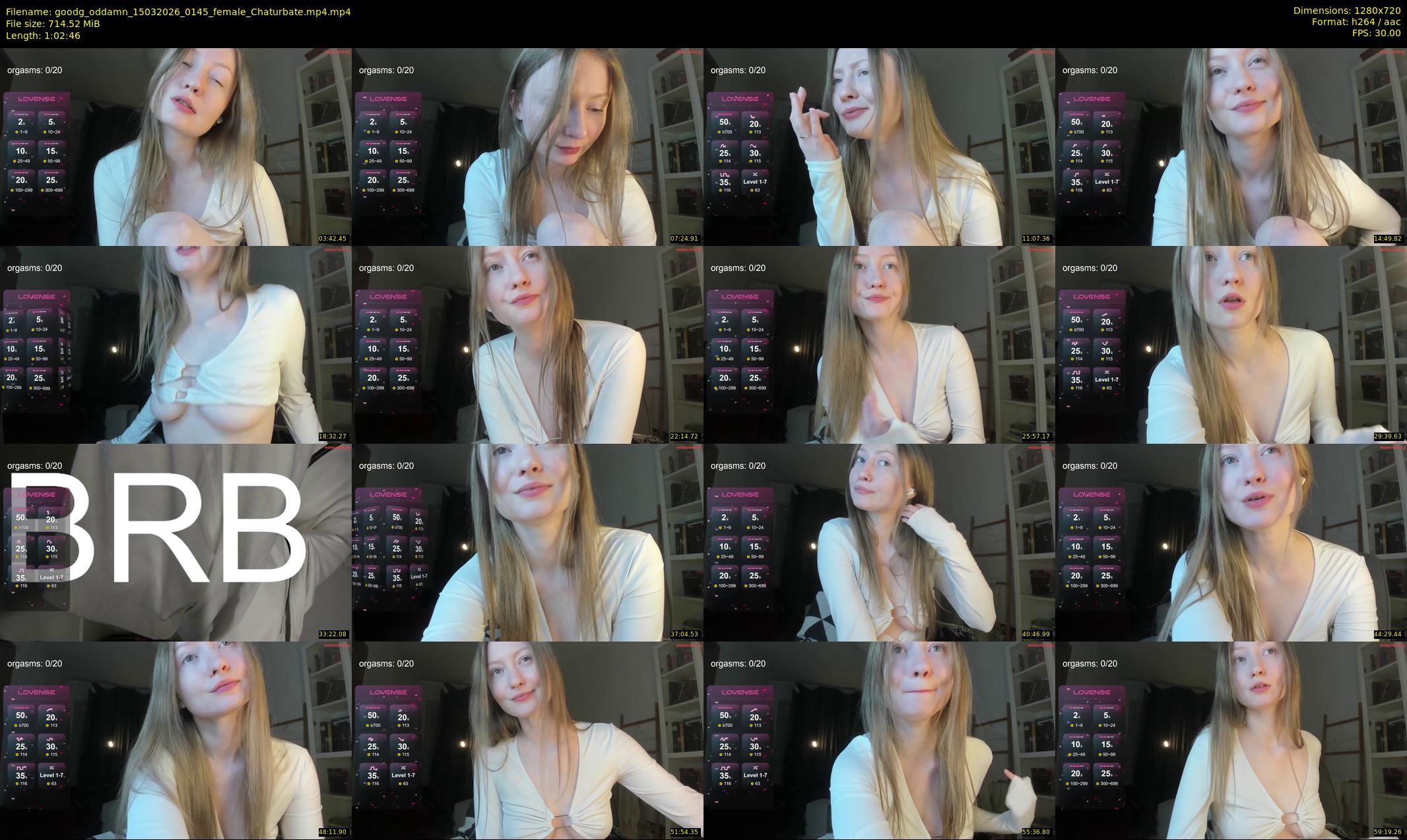 goodg_oddamn — 63 minute Chaturbate female cam show recording, 720p, Mar 15, 2026