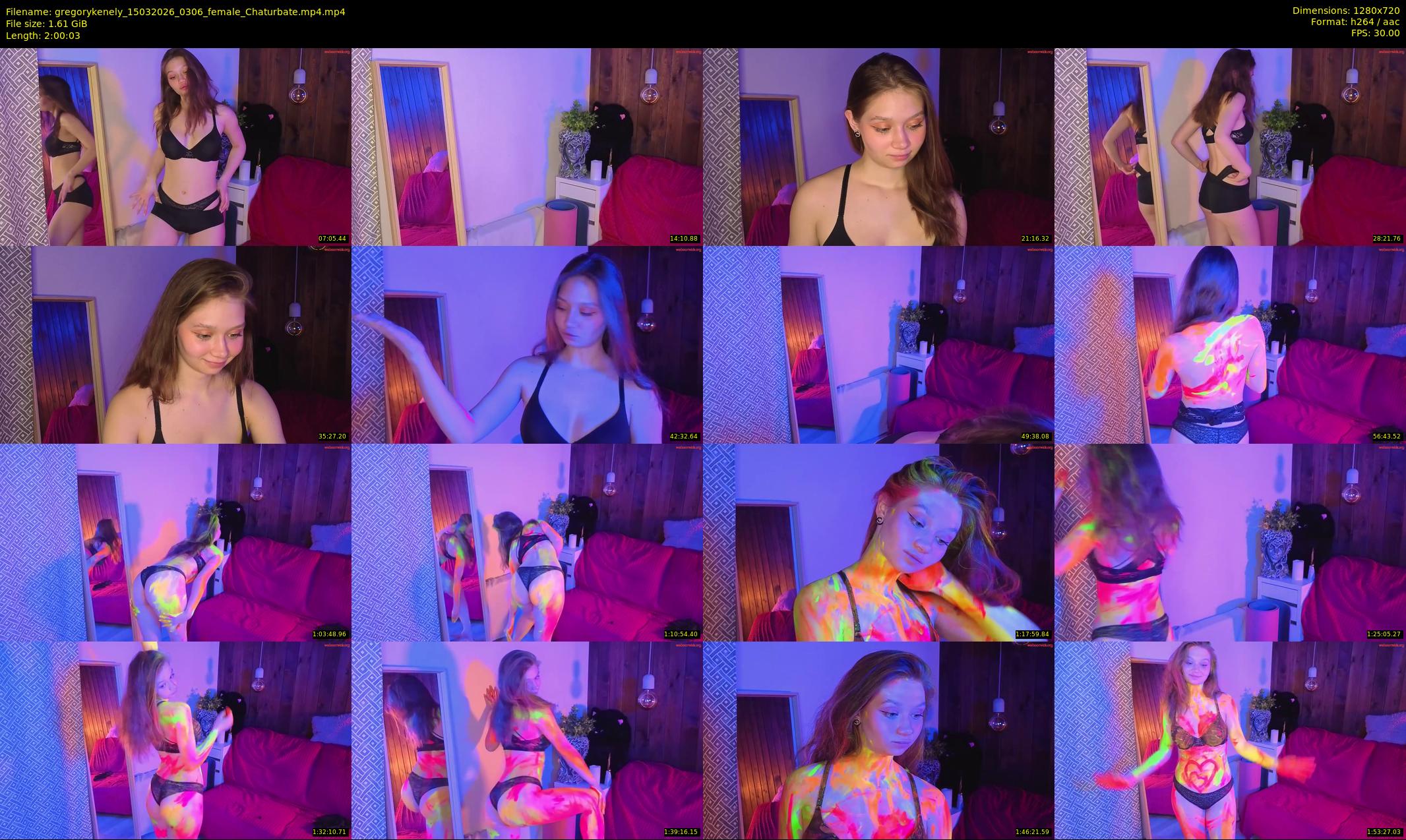 gregorykenely — 121 minute Chaturbate female cam show recording, 720p, Mar 15, 2026