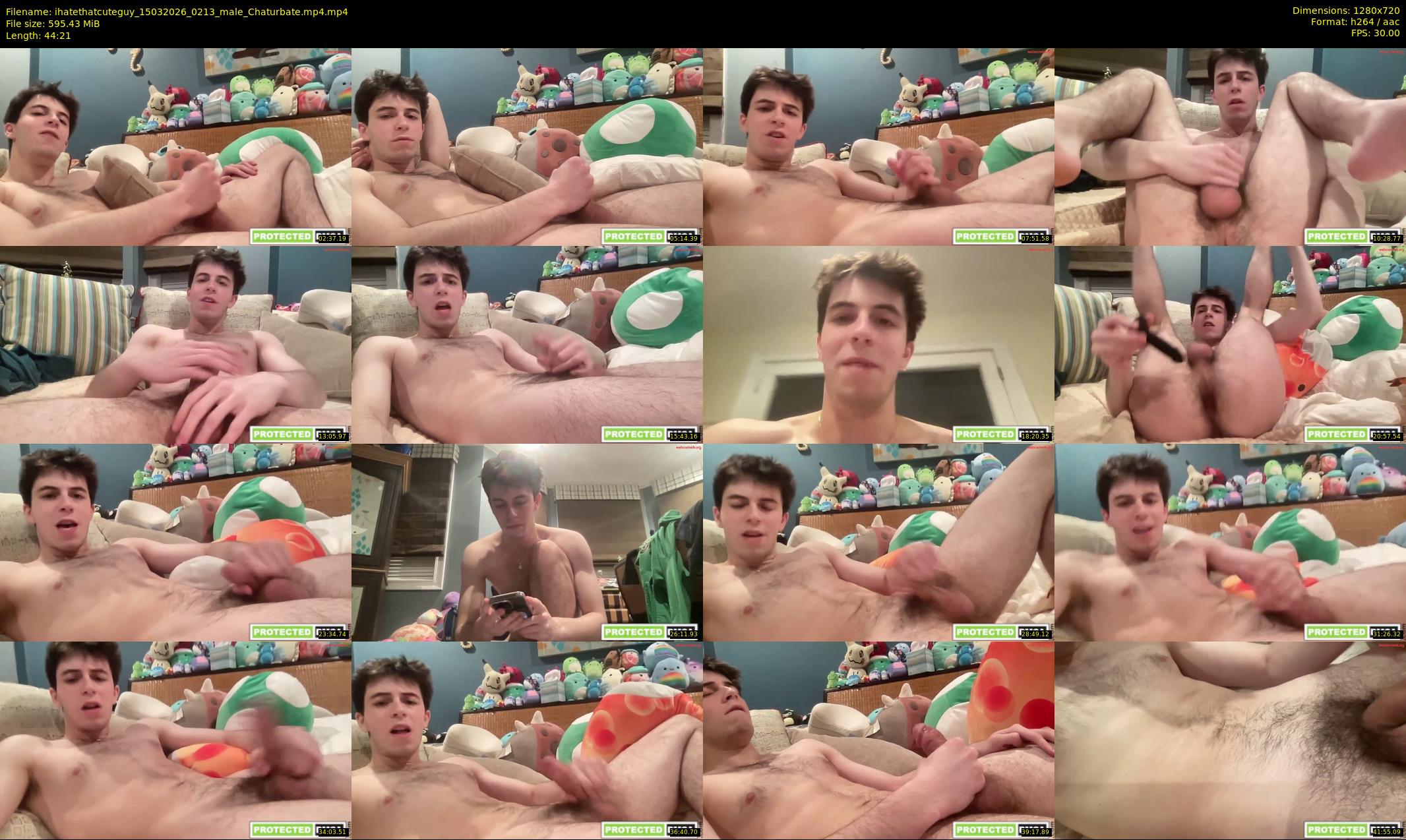 ihatethatcuteguy — 45 minute Chaturbate male cam show recording, 720p, Mar 15, 2026