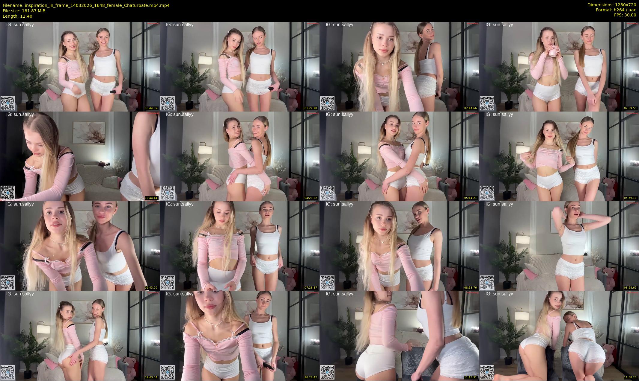 inspiration_in_frame — 13 minute Chaturbate female cam show recording, 720p, Mar 14, 2026