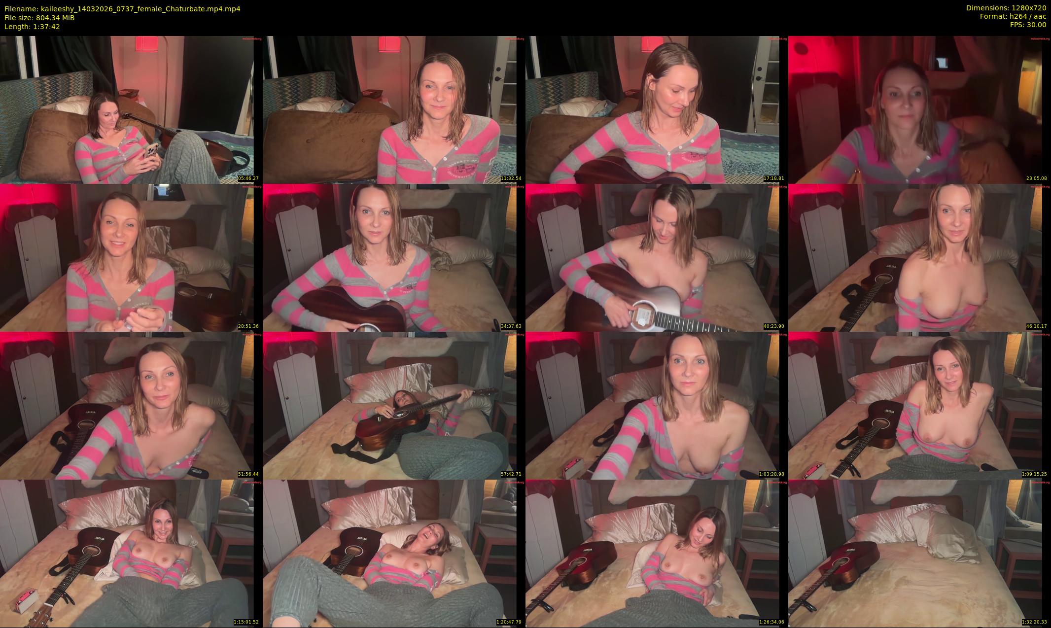 kaileeshy — 98 minute Chaturbate female cam show recording, 720p, Mar 14, 2026