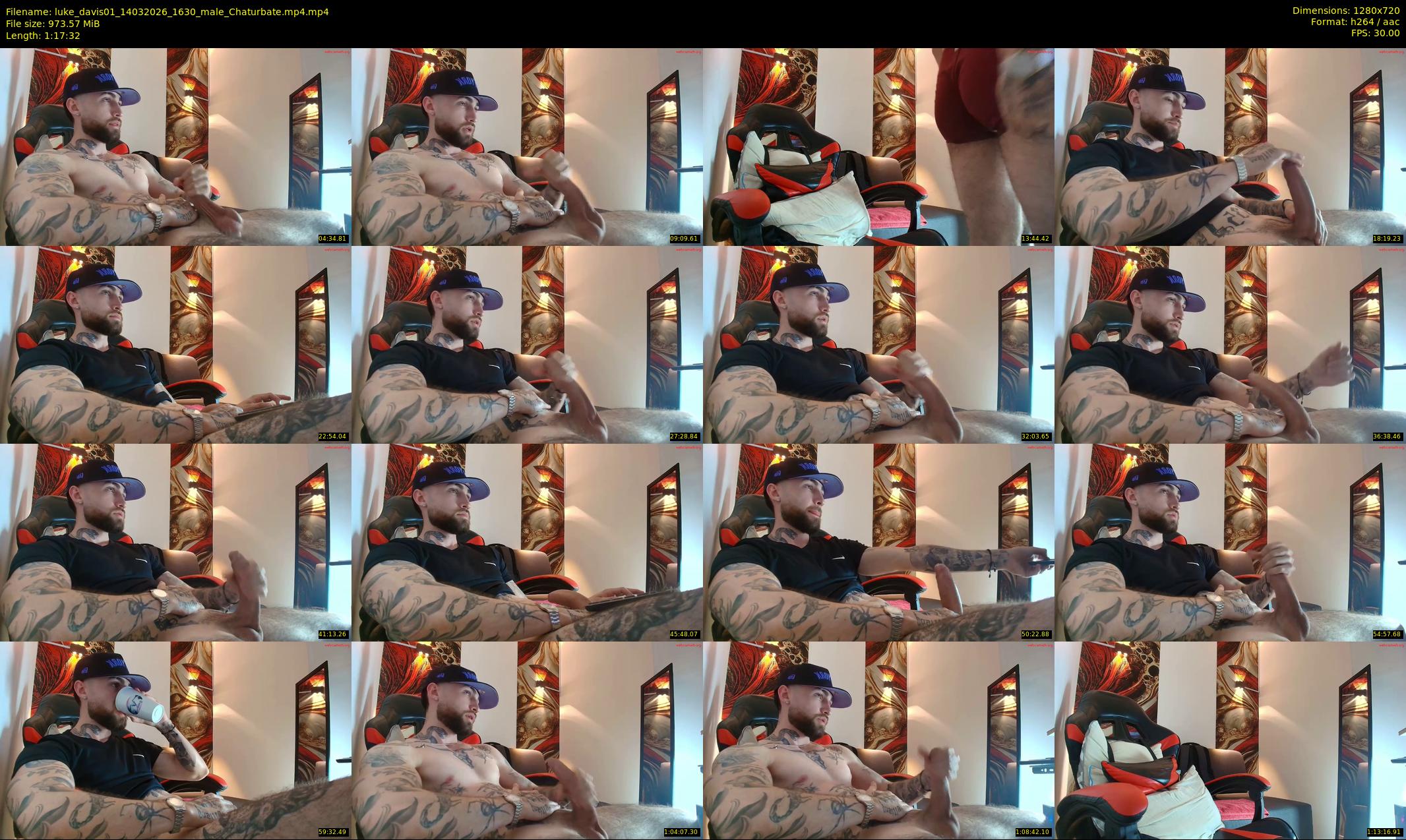 luke_davis01 — 78 minute Chaturbate male cam show recording, 720p, Mar 14, 2026