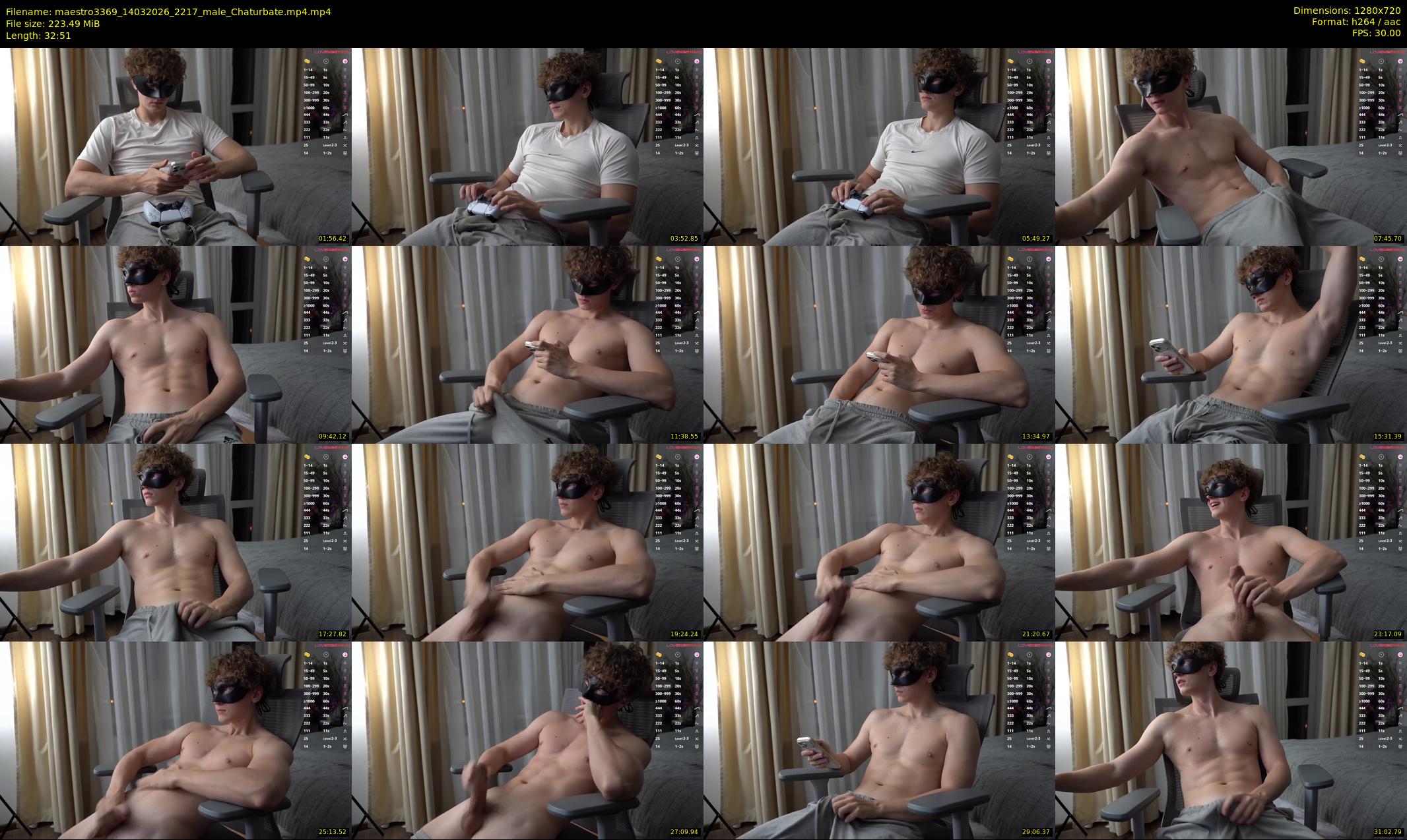 maestro3369 — 33 minute Chaturbate male cam show recording, 720p, Mar 14, 2026