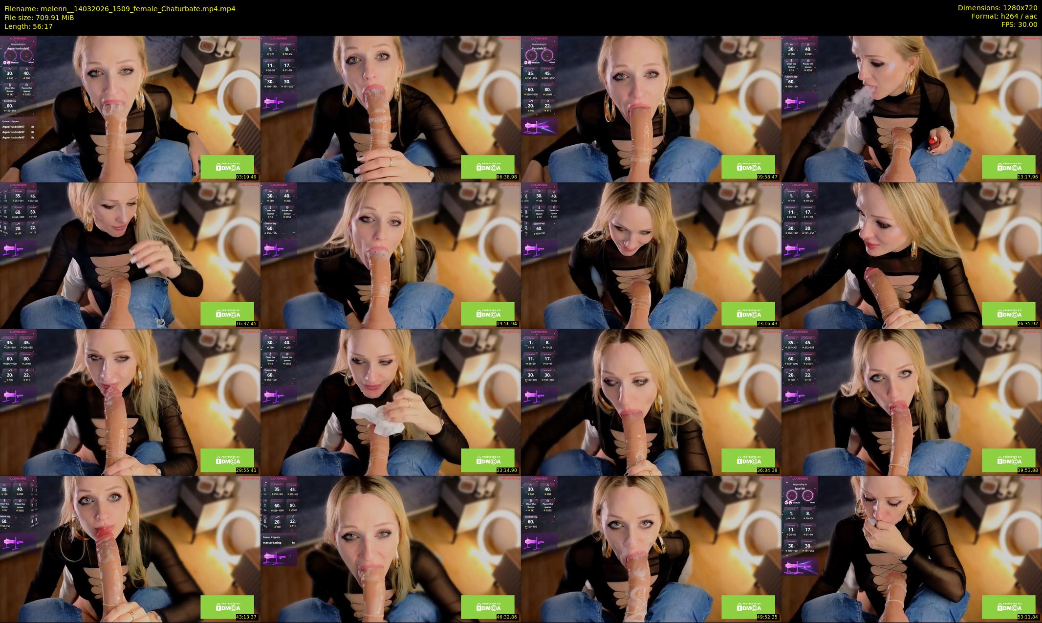 melenn_ — 57 minute Chaturbate female cam show recording, 720p, Mar 14, 2026
