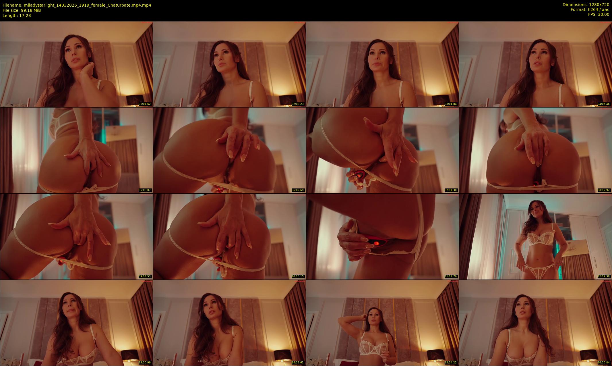 miladystarlight — 18 minute Chaturbate female cam show recording, 720p, Mar 14, 2026