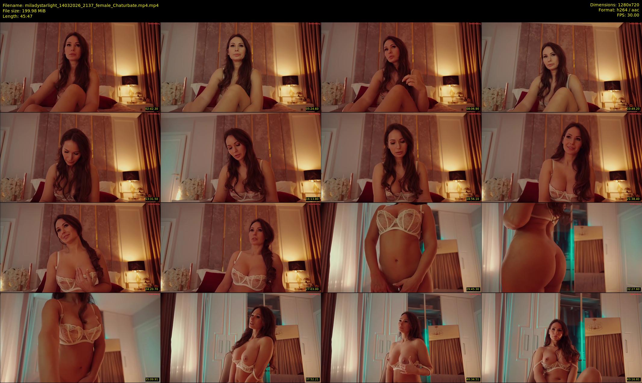 miladystarlight — 46 minute Chaturbate female cam show recording, 720p, Mar 14, 2026