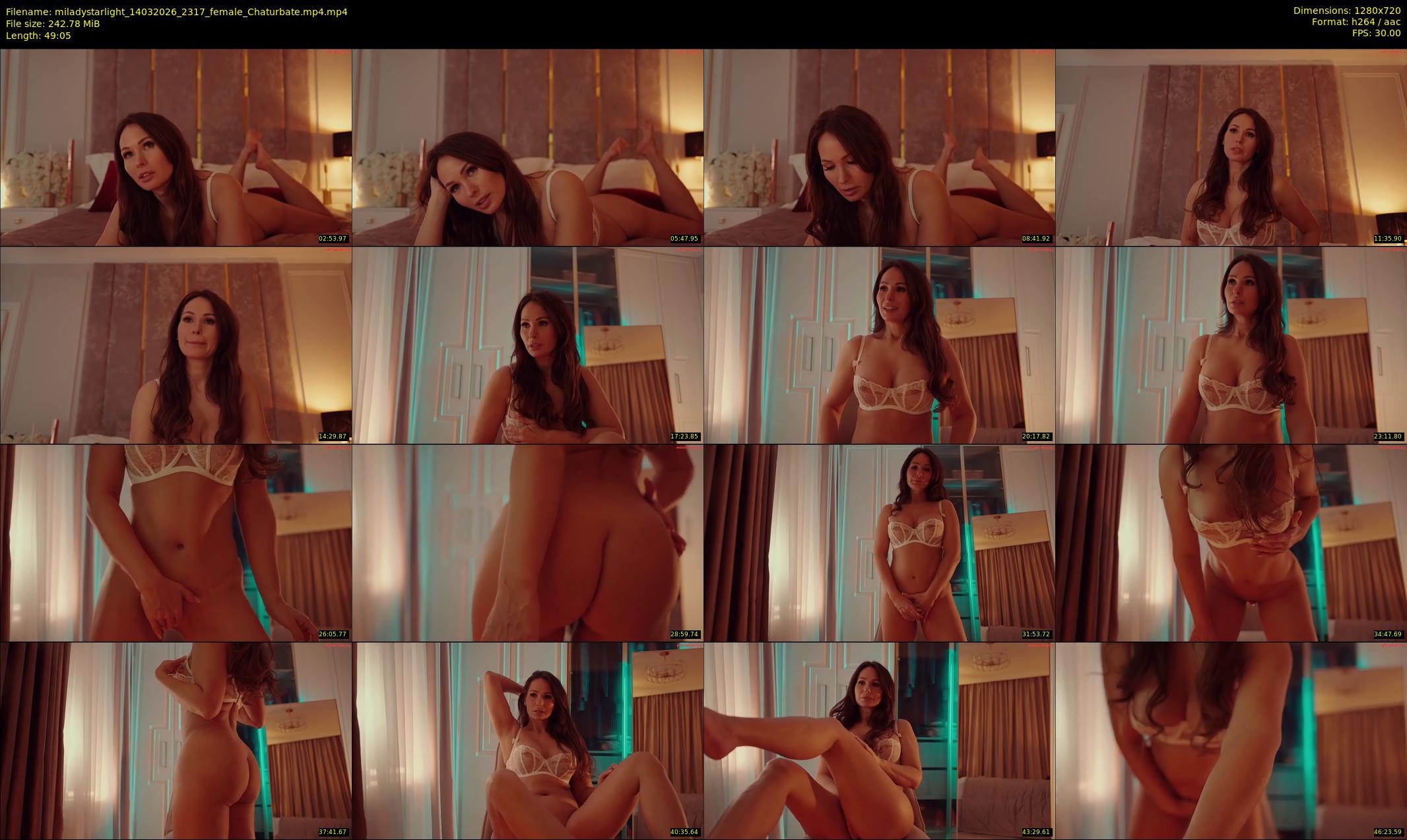 miladystarlight — 50 minute Chaturbate female cam show recording, 720p, Mar 14, 2026