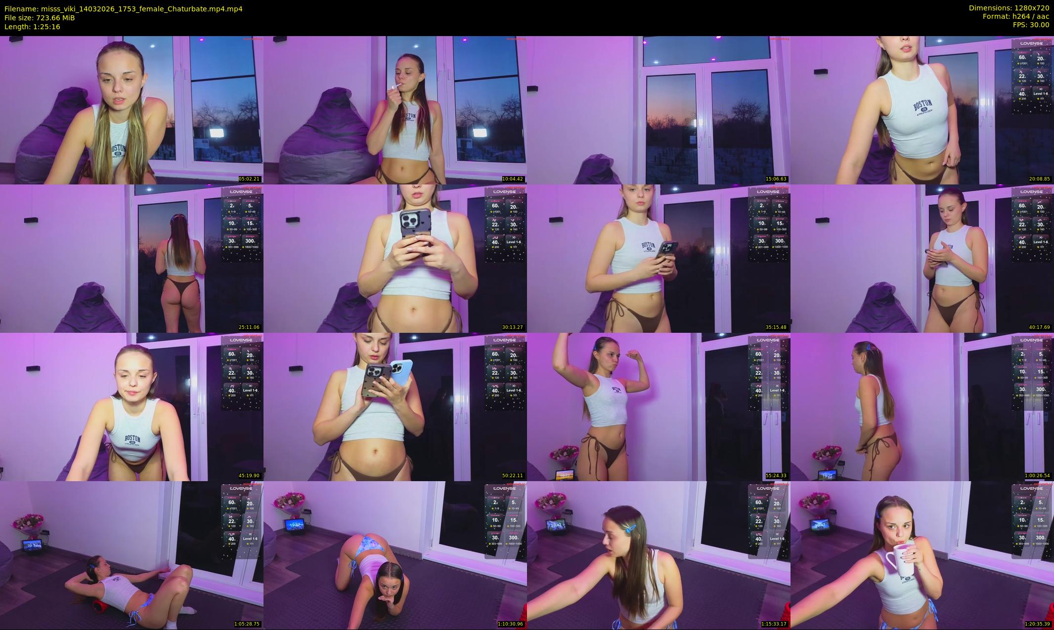 misss_viki — 86 minute Chaturbate couple cam show recording, 720p, Mar 14, 2026
