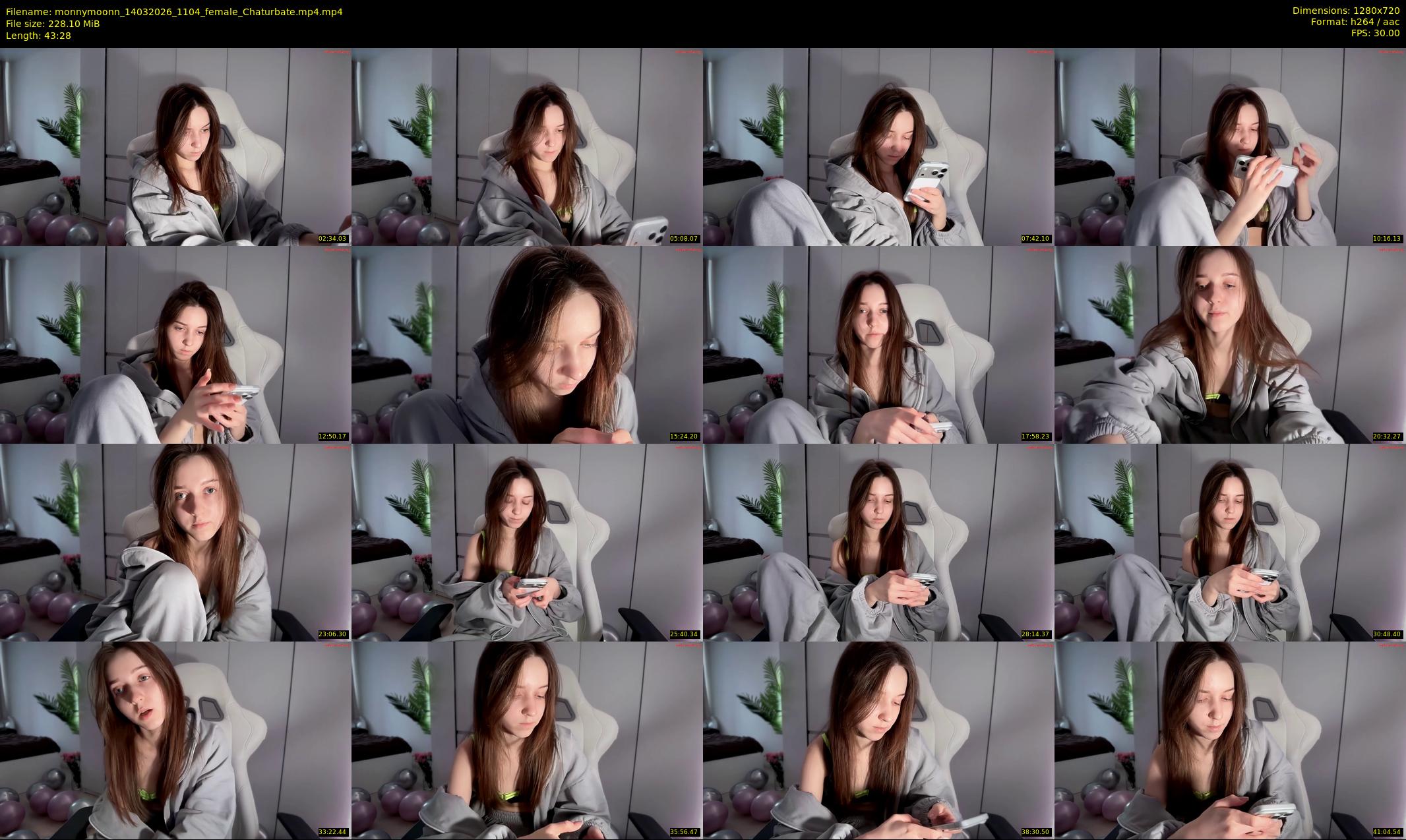 monnymoonn — 44 minute Chaturbate female cam show recording, 720p, Mar 14, 2026