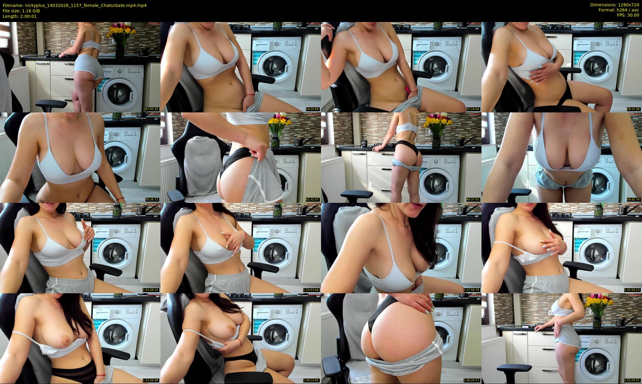nickyplus — 121 minute Chaturbate couple cam show recording, 720p, Mar 14, 2026