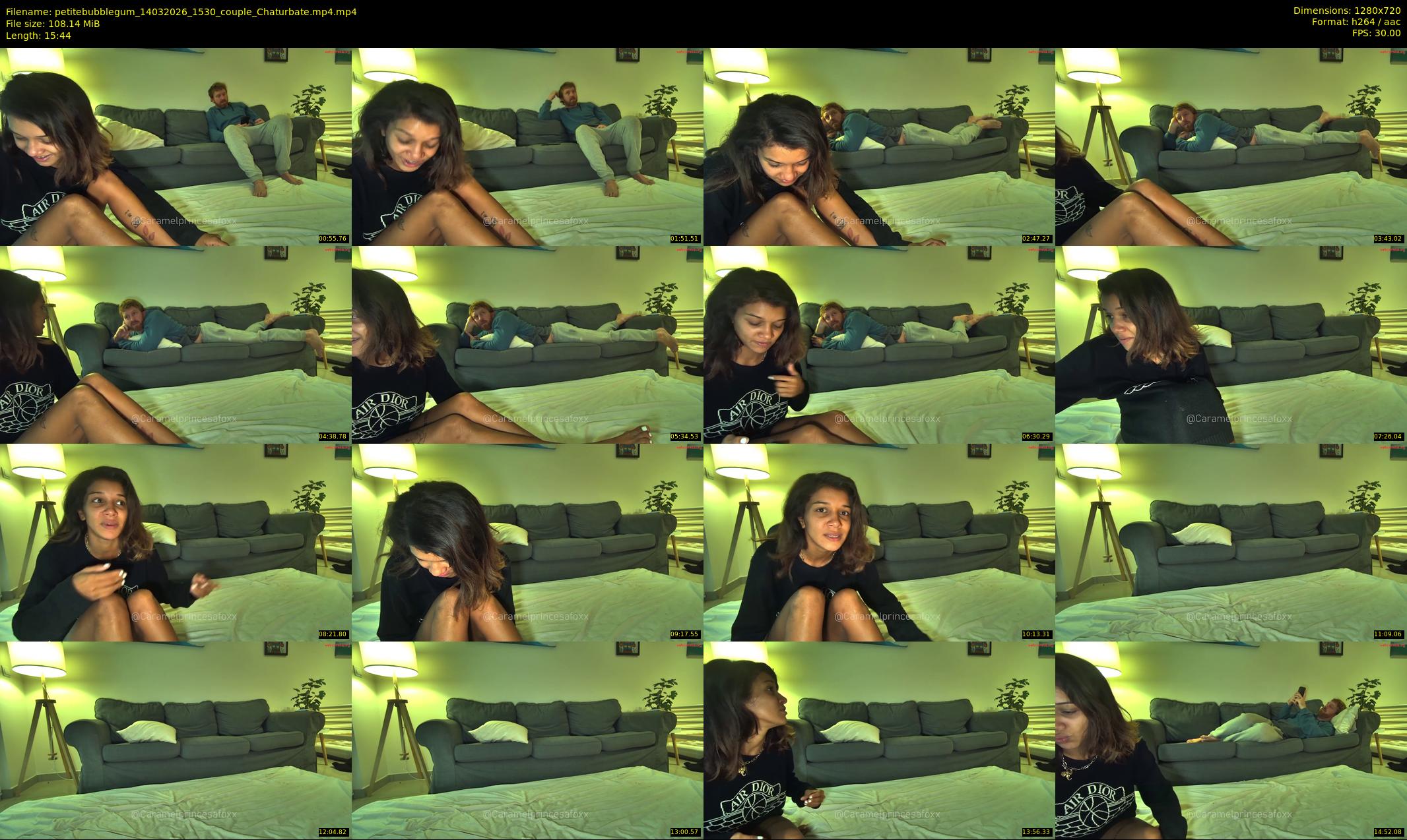 petitebubblegum — 16 minute Chaturbate couple cam show recording, 720p, Mar 14, 2026