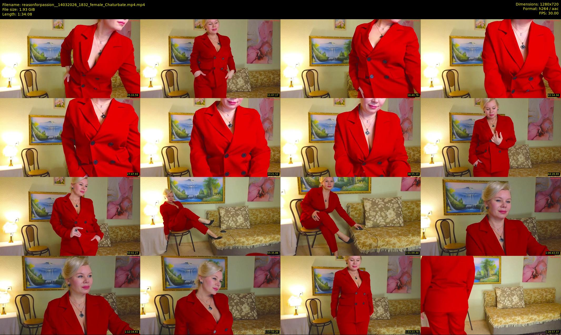 reasonforpassion_ — 95 minute Chaturbate female cam show recording, 720p, Mar 14, 2026